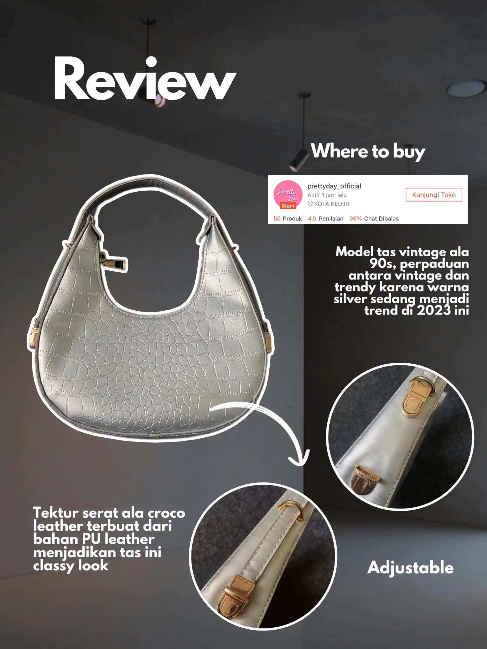 Silver bag review shoulder bag trend 2023 💼 Galeri diposting oleh