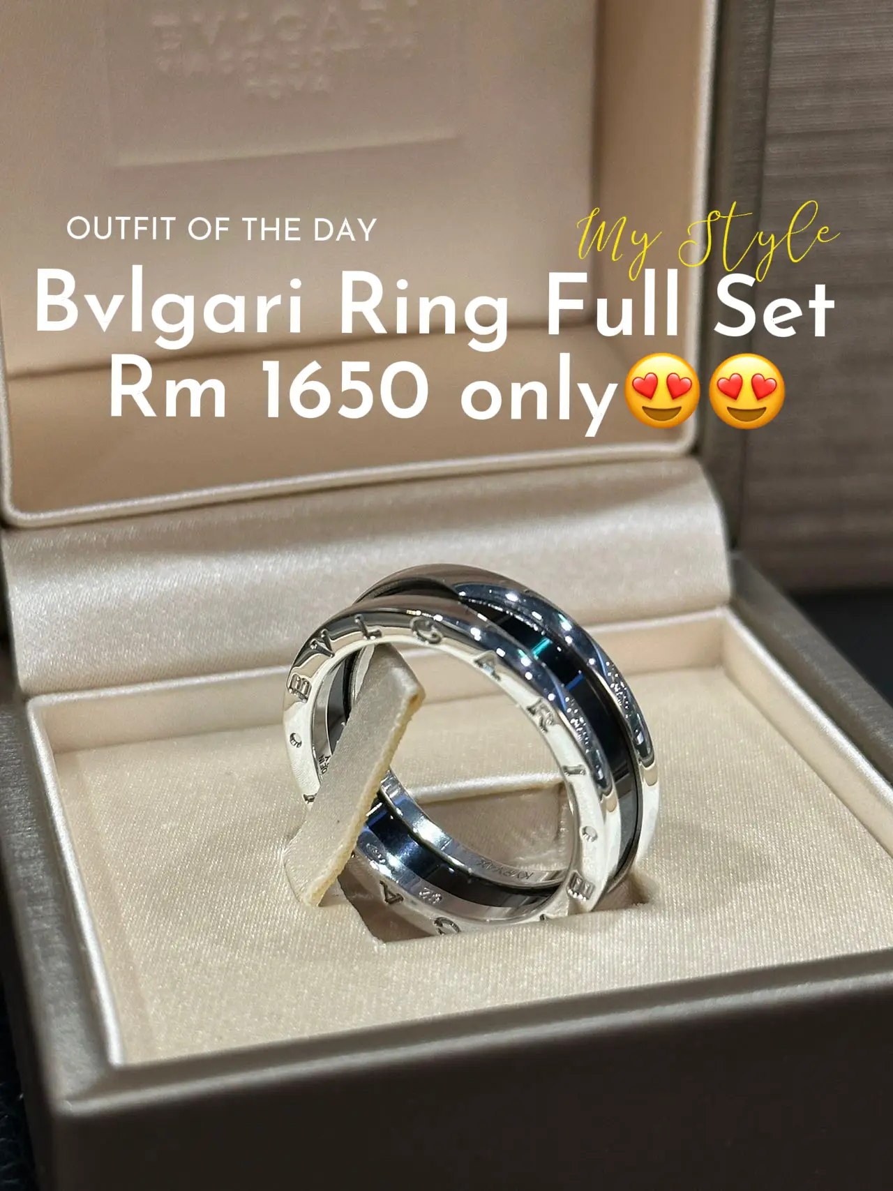 Bvlgari ring deals harga