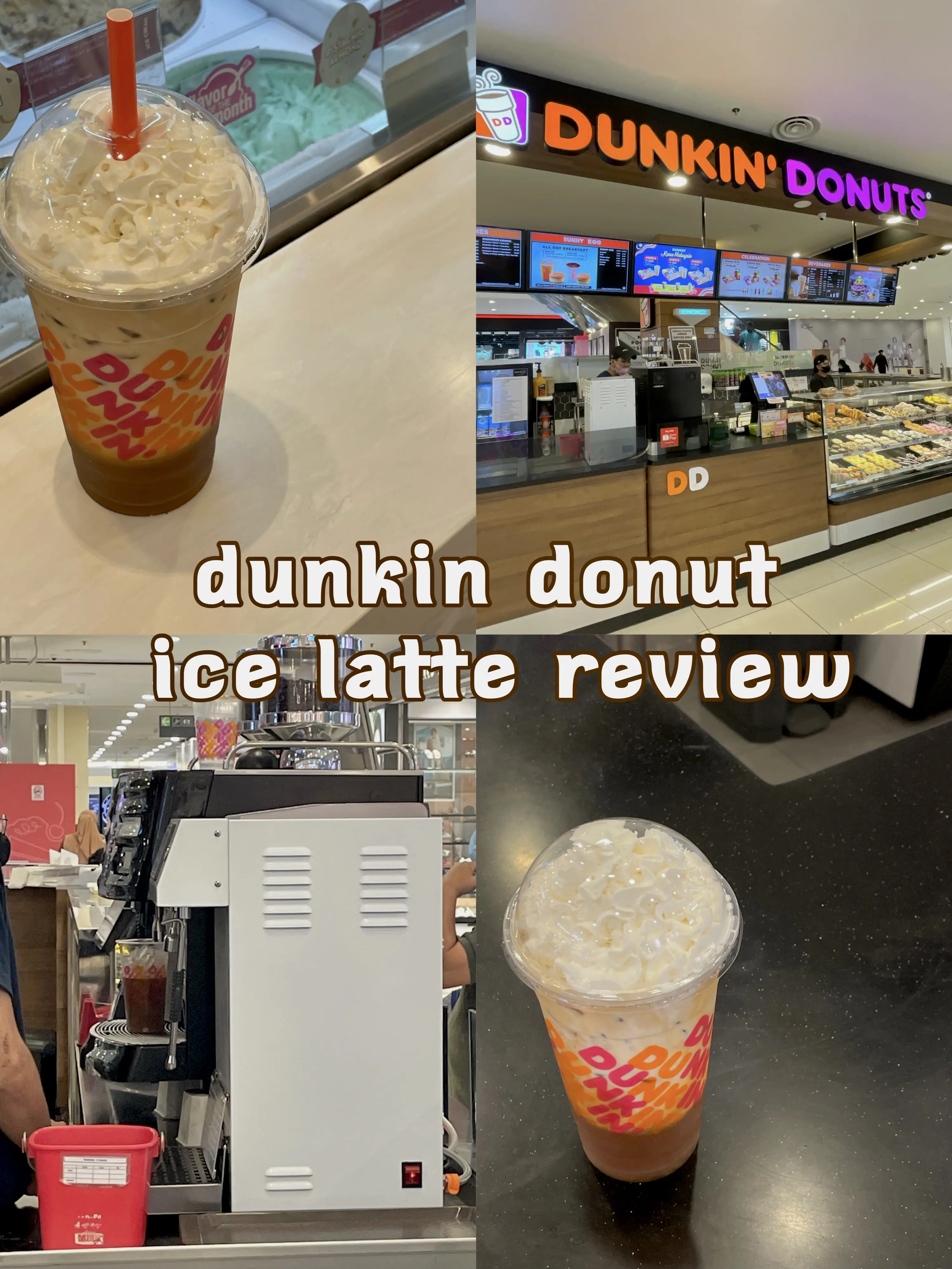 Does large iced coffee just mean more ice? : r/DunkinDonuts