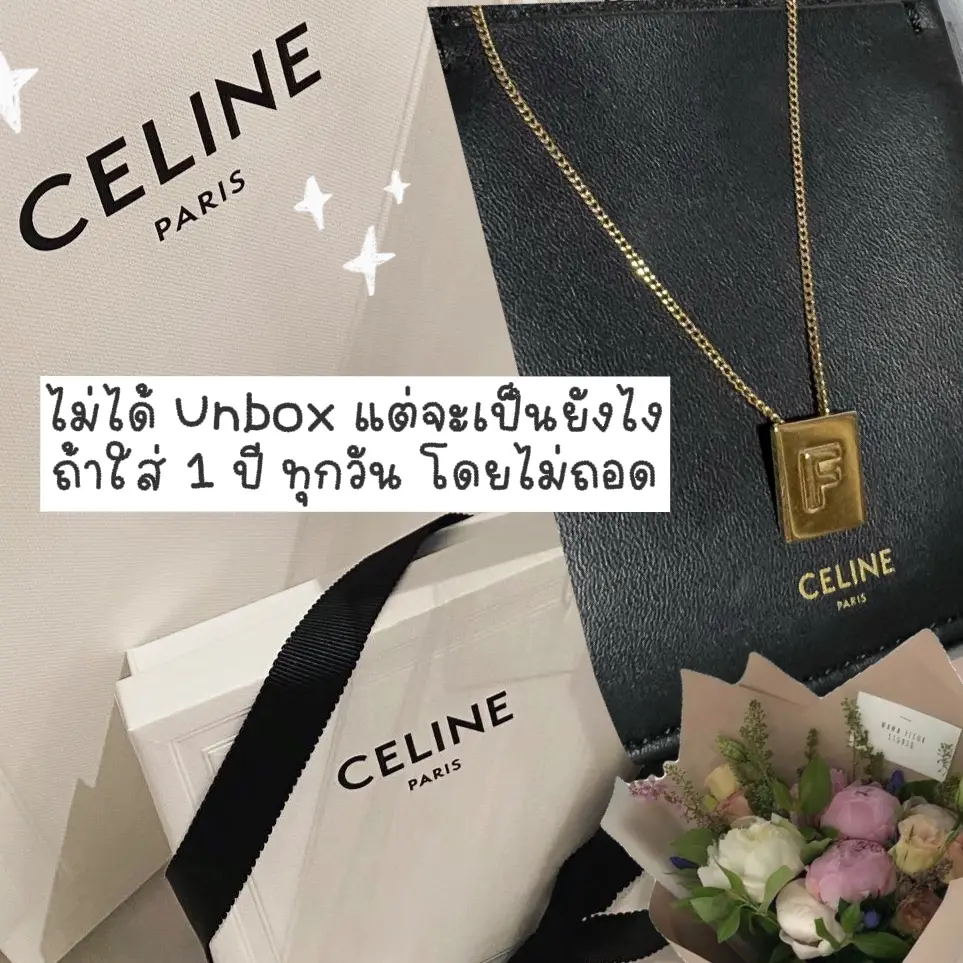 Celine hot sale v necklace