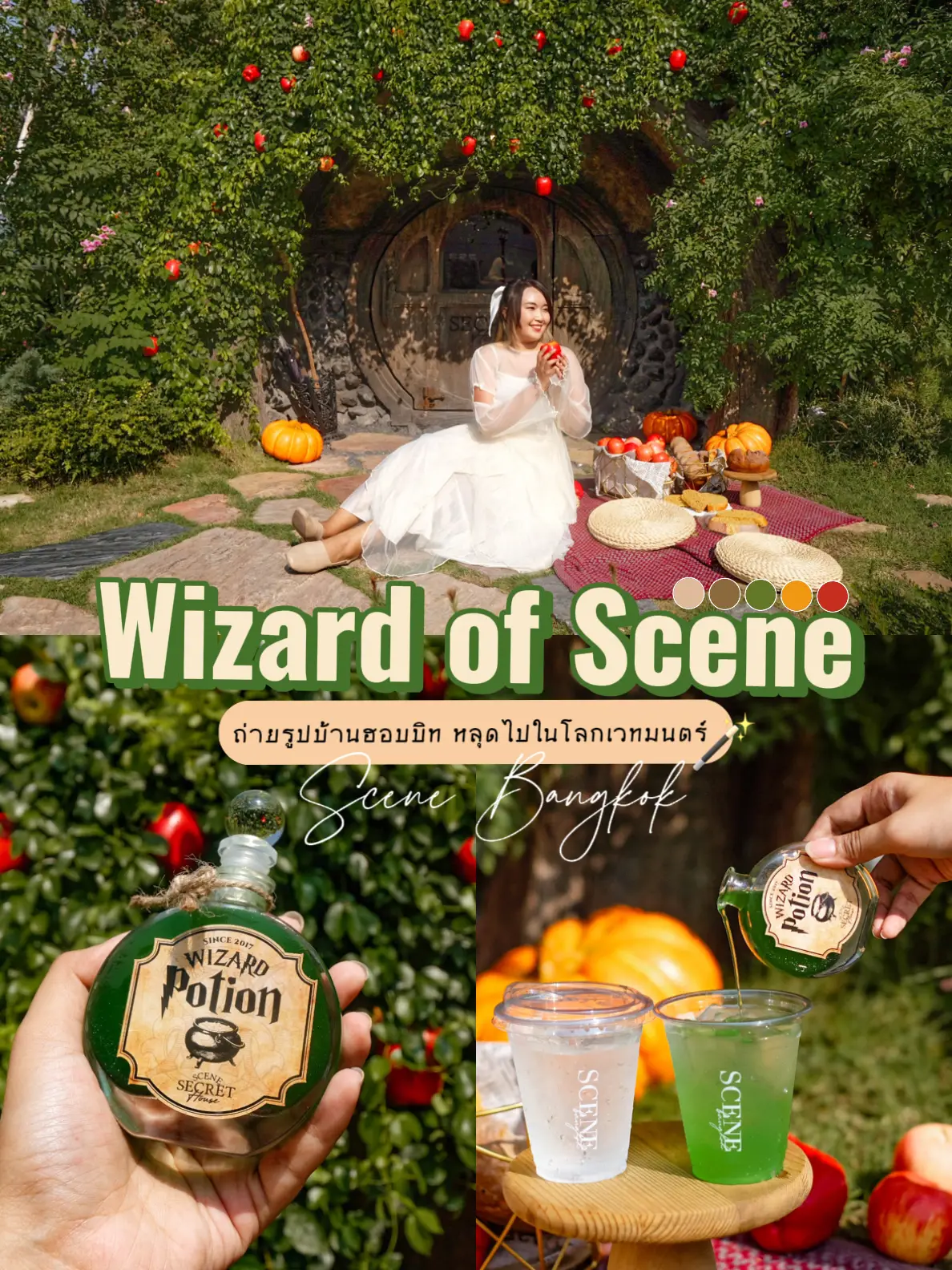 ไปถ่ายรูปบ้านฮอบบิท กับคาเฟ่ธีมเวทมนตร์ สุดน่ารัก ‼️ | แกลเลอรีที่โพสต์ ...