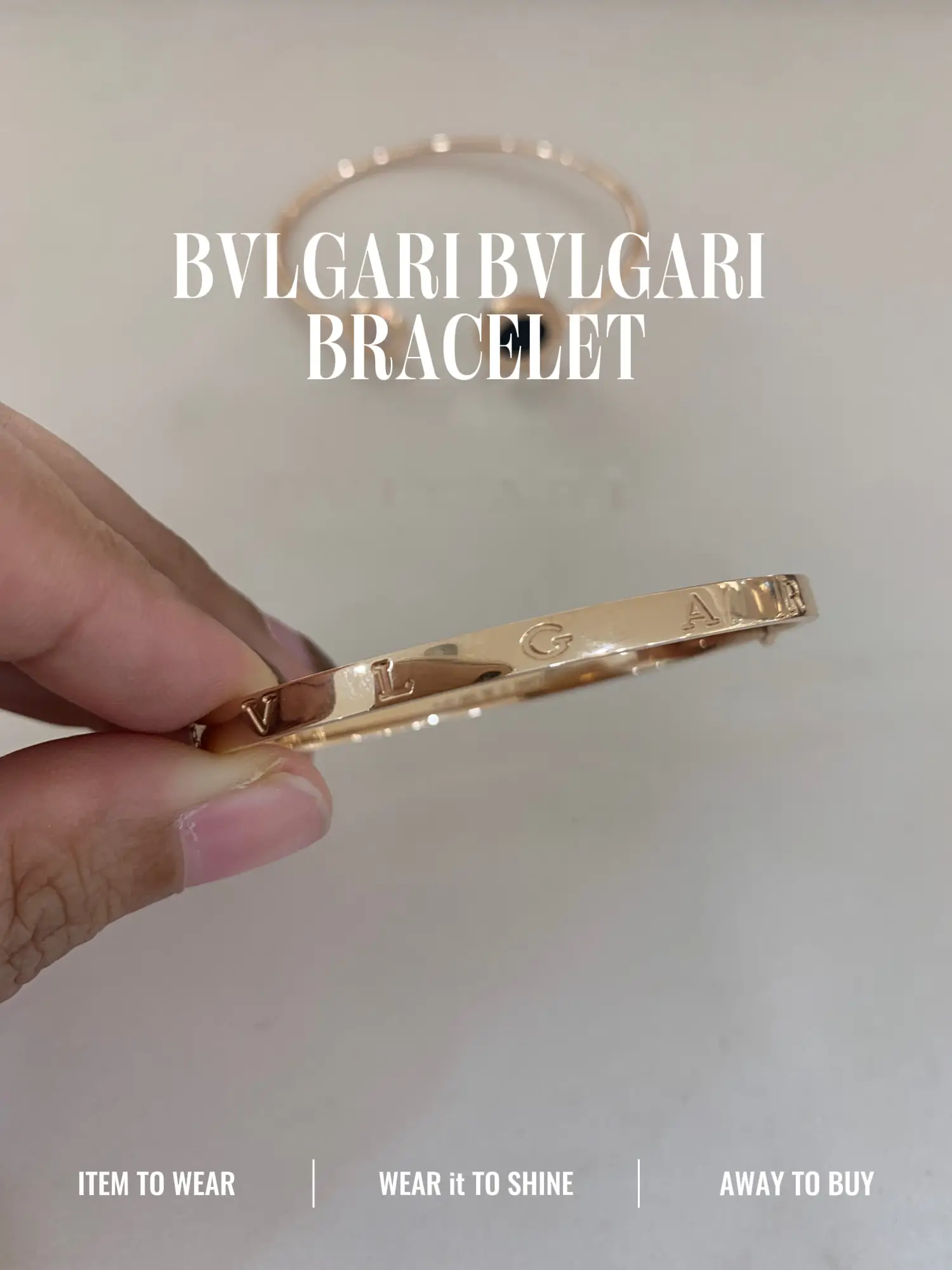 Bvlgari hot sale nail bracelet