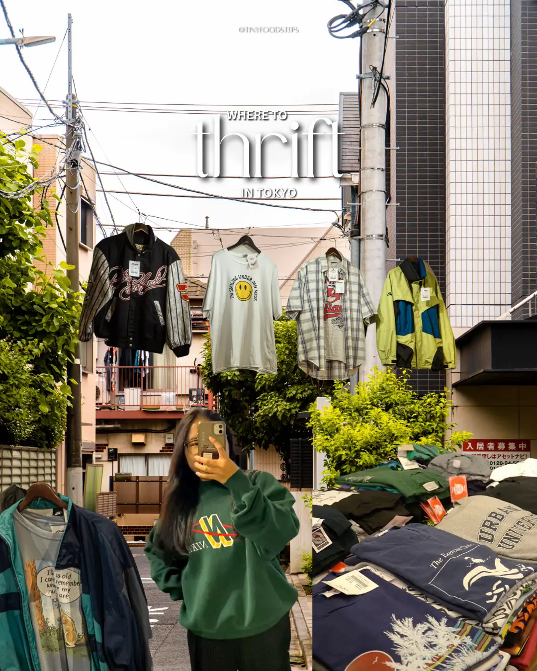 THRIFTING IN JAPAN! 🇯🇵 KINDAL 💫 LUXURY THRIFT! #luxuryrhrift #thri