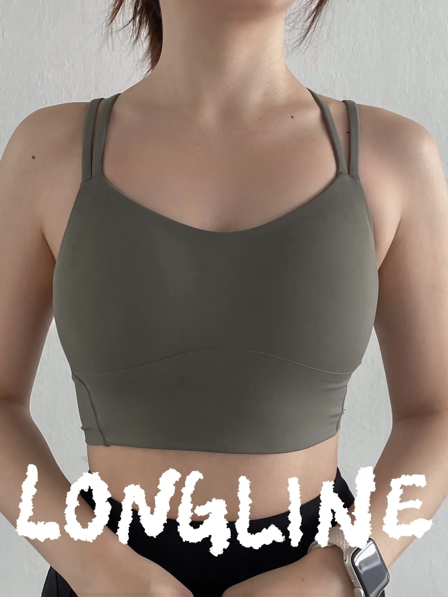 The ribbed nulu strappy yoga bra is soooo comfortable and cute, y'all : r/ lululemon