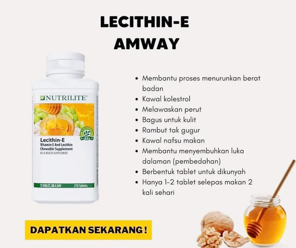 LECITHIN E JADI REBUTAN!🥰 Galeri disiarkan oleh Ainul Najiyah Lemon8