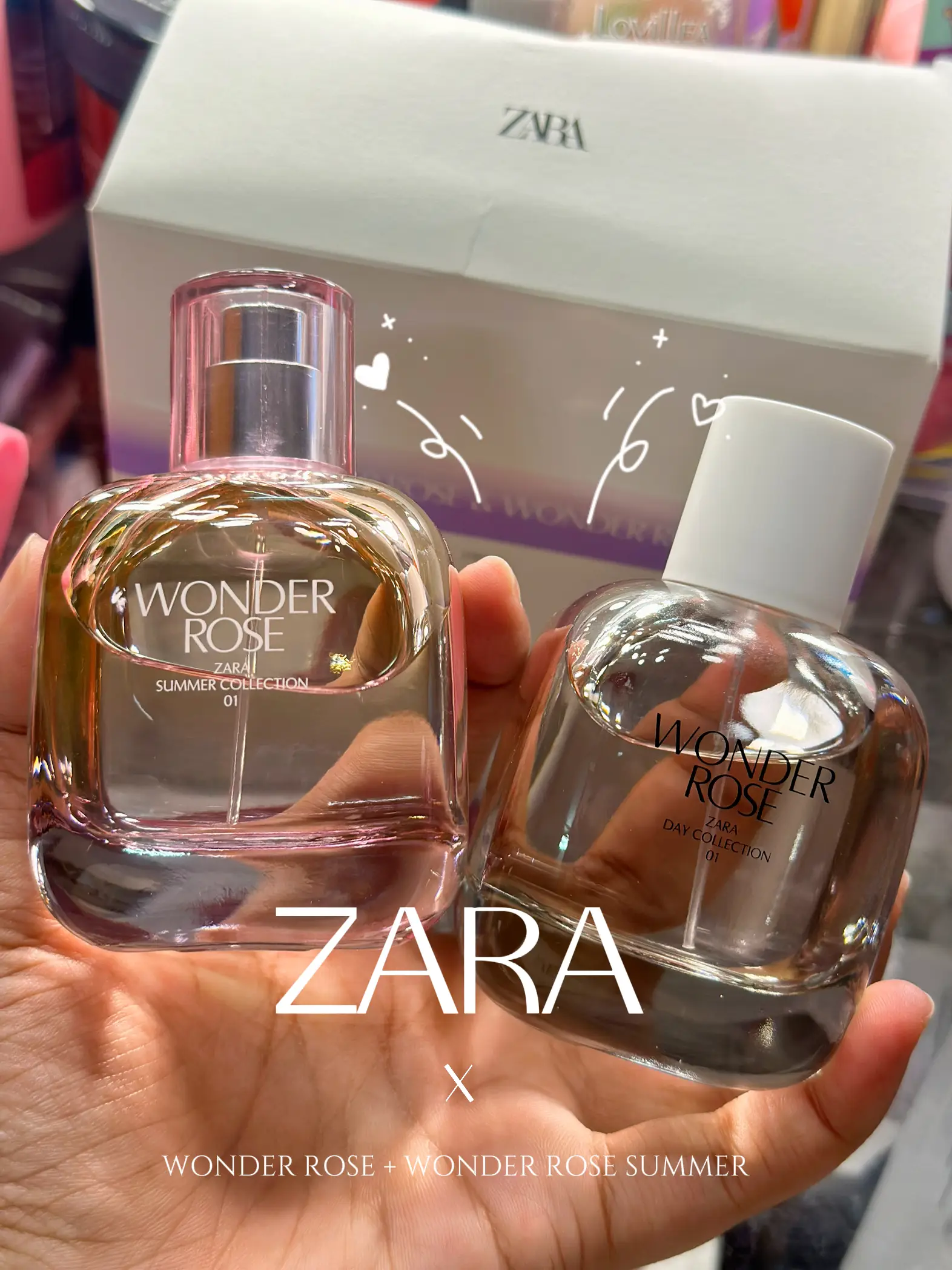 Zara Wonder Rose Collection Differences, Zara Perfumes