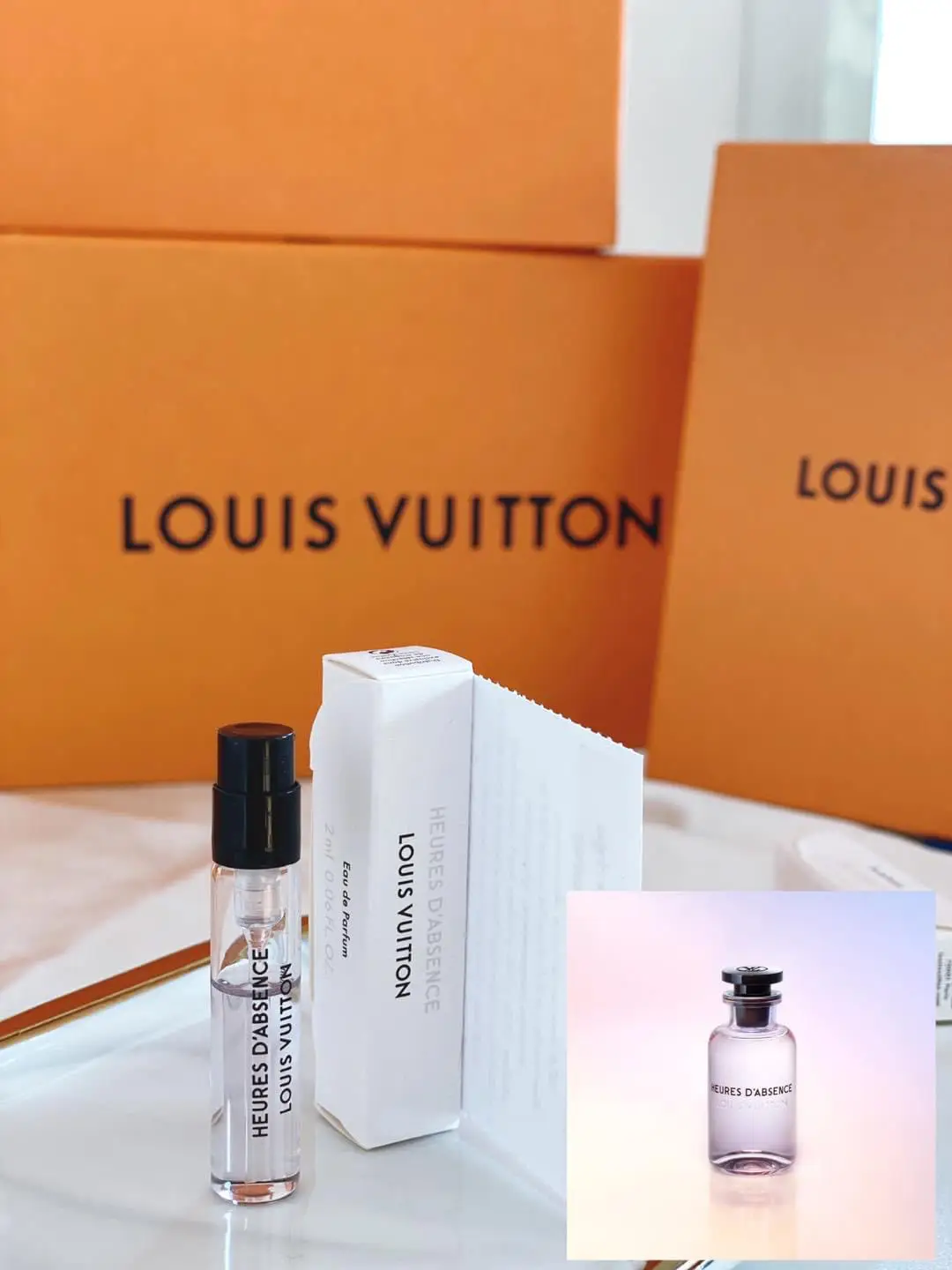 New Louis Vuitton Heures D'absence Parfum Perfume Mini Sample