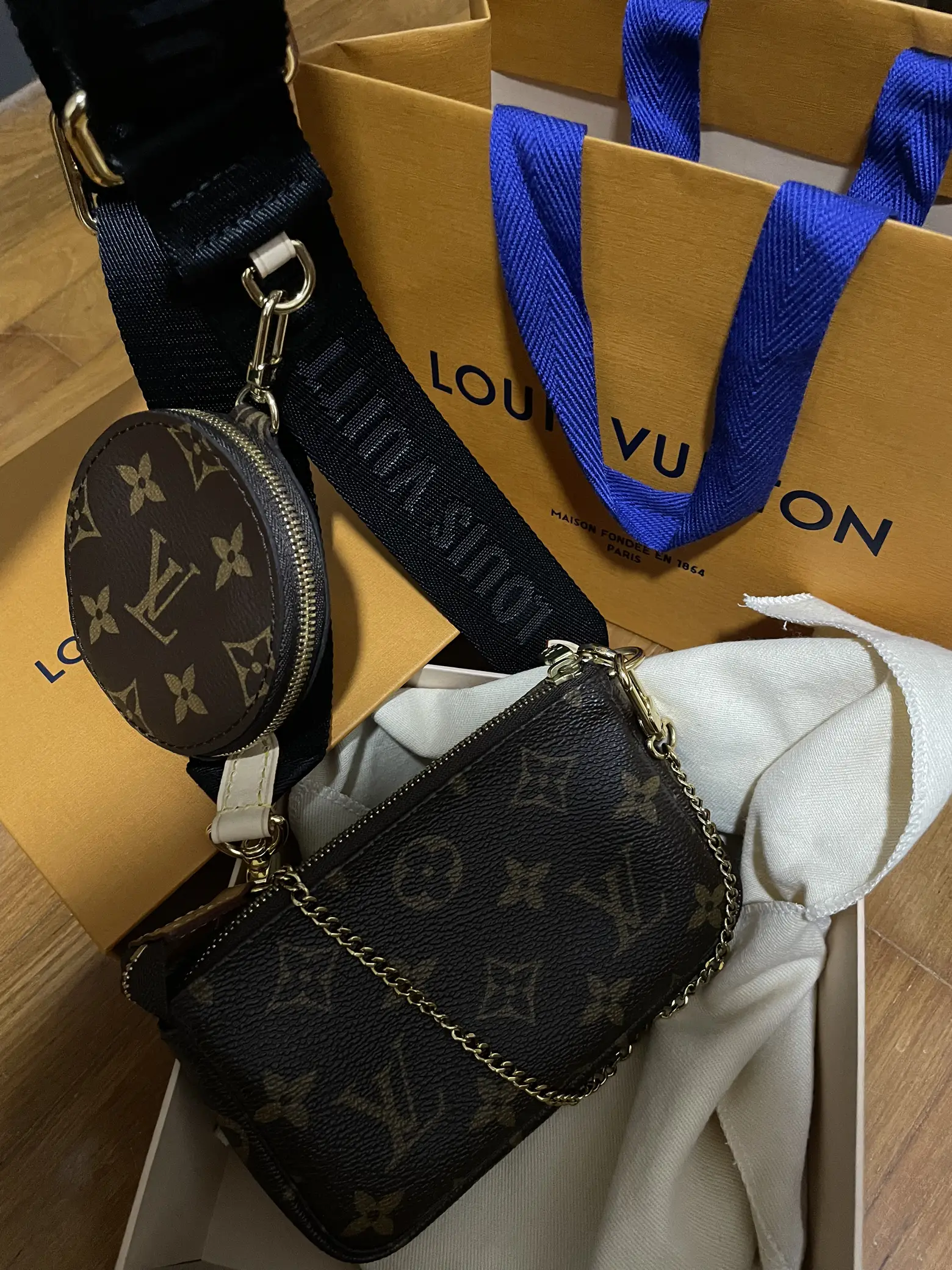 Perfect Strap for the LV Mini Pochette 🤎, Gallery posted by Tanya