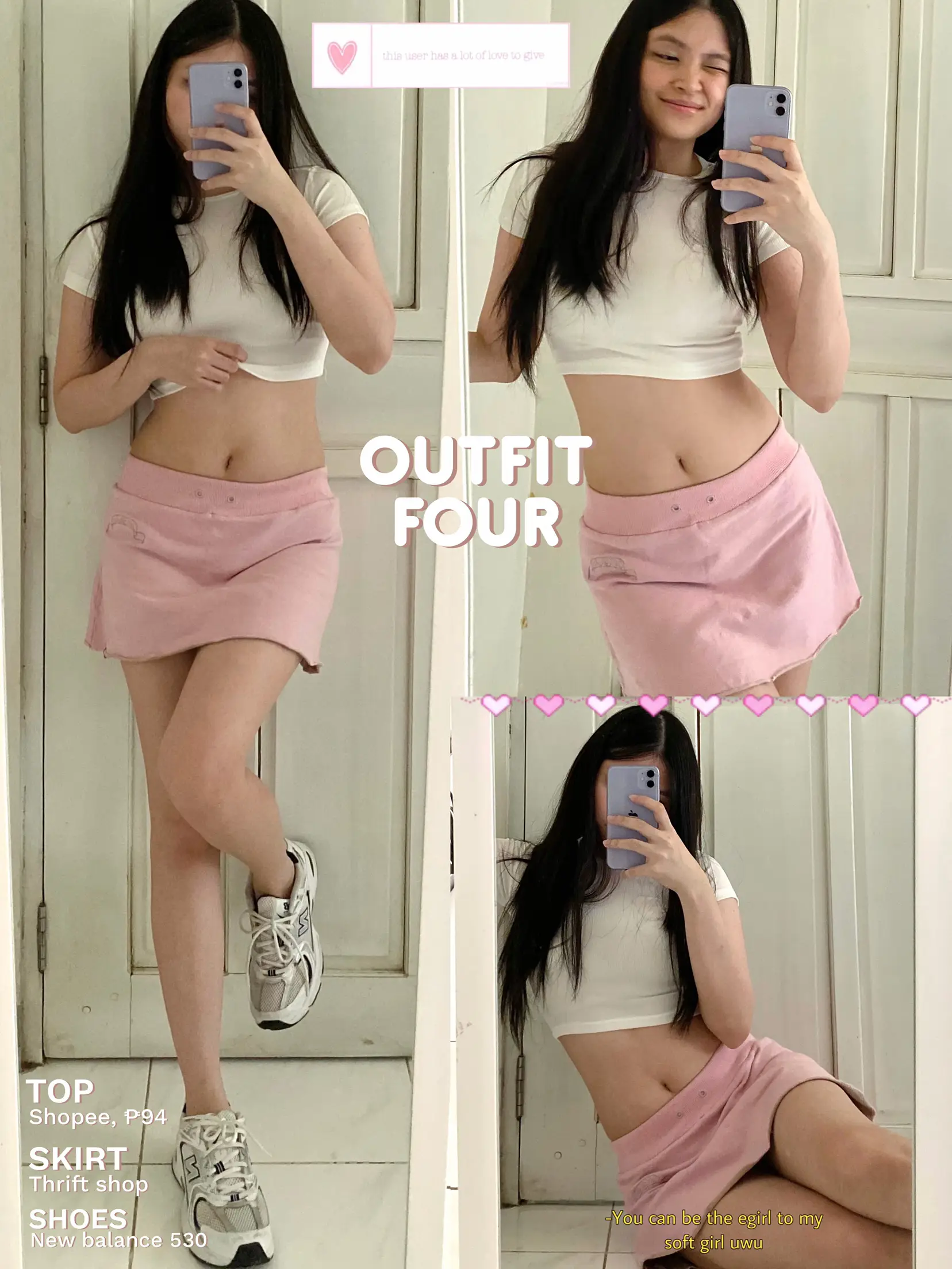 Egirl and soft hot sale girl outfits