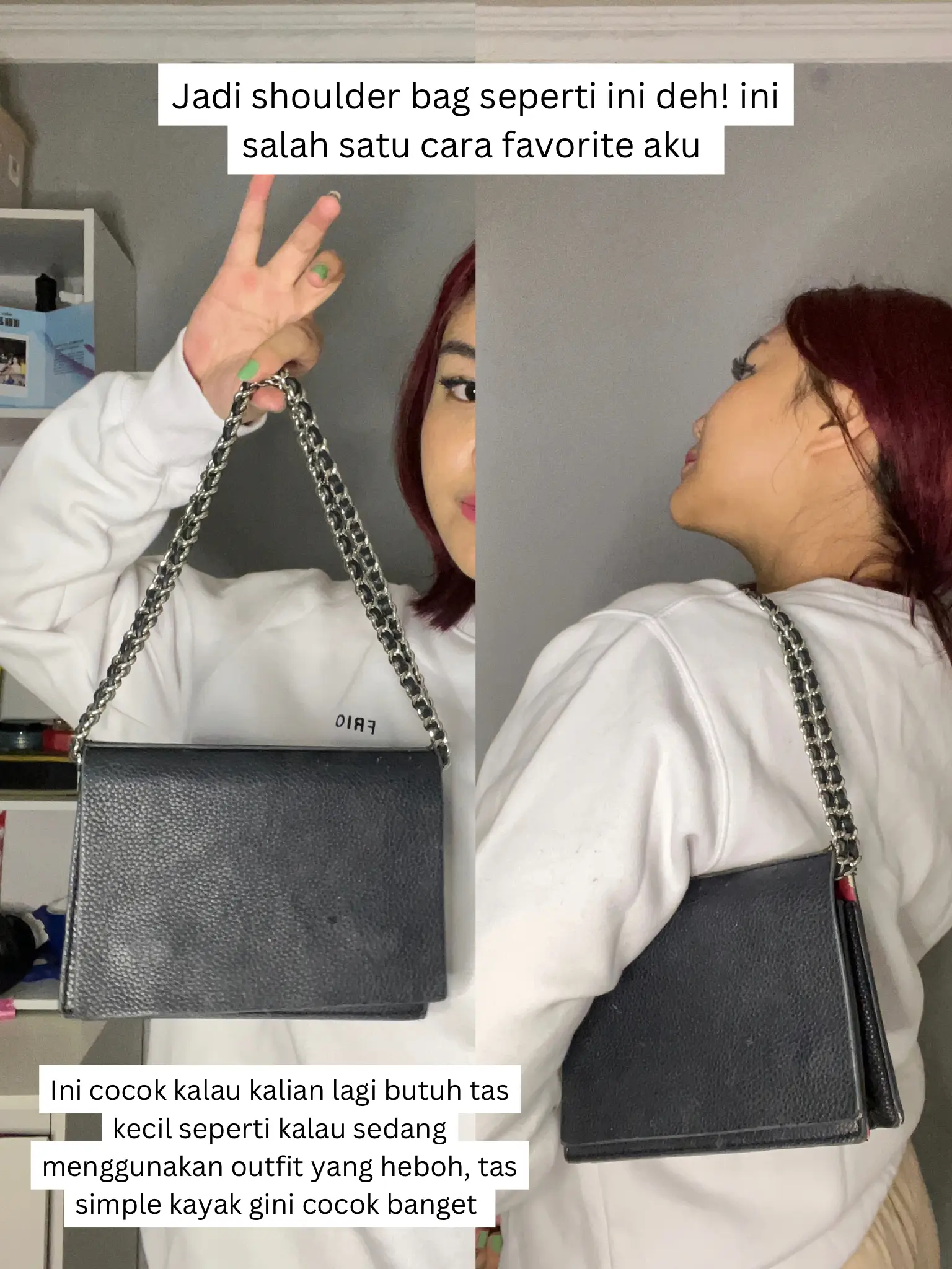 Cara pakai sling discount bag