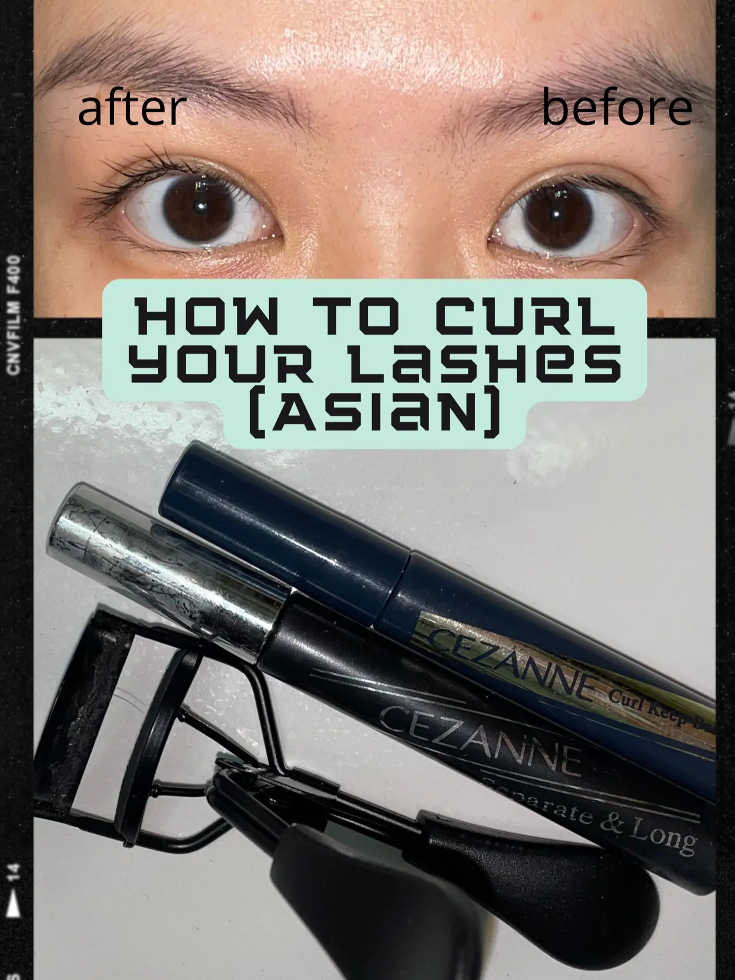 How to curl eyelashes (Asian) แกลเลอรีที่โพสต์โดย Joanseah Lemon8