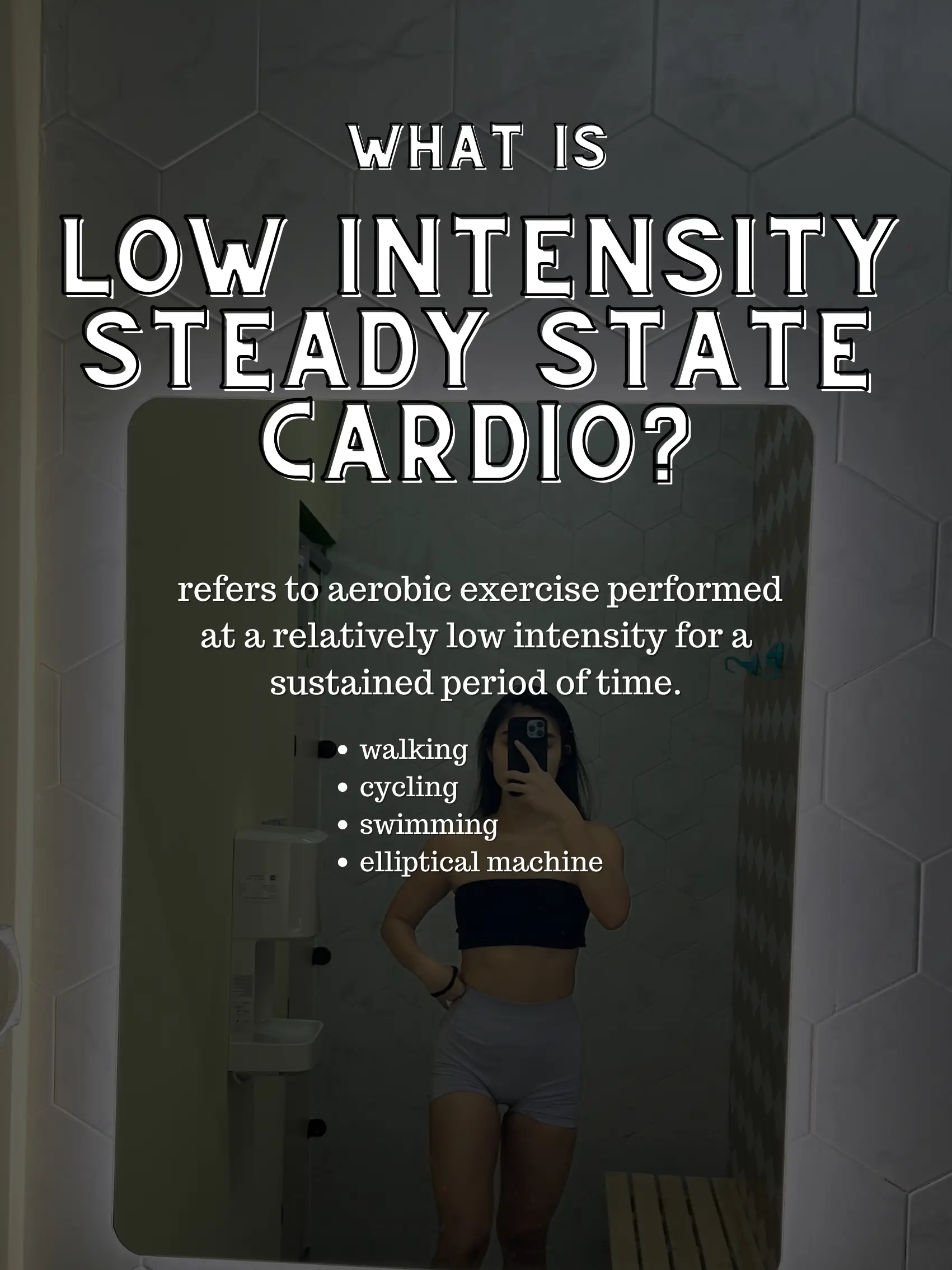 Low intensity steady online state cardio