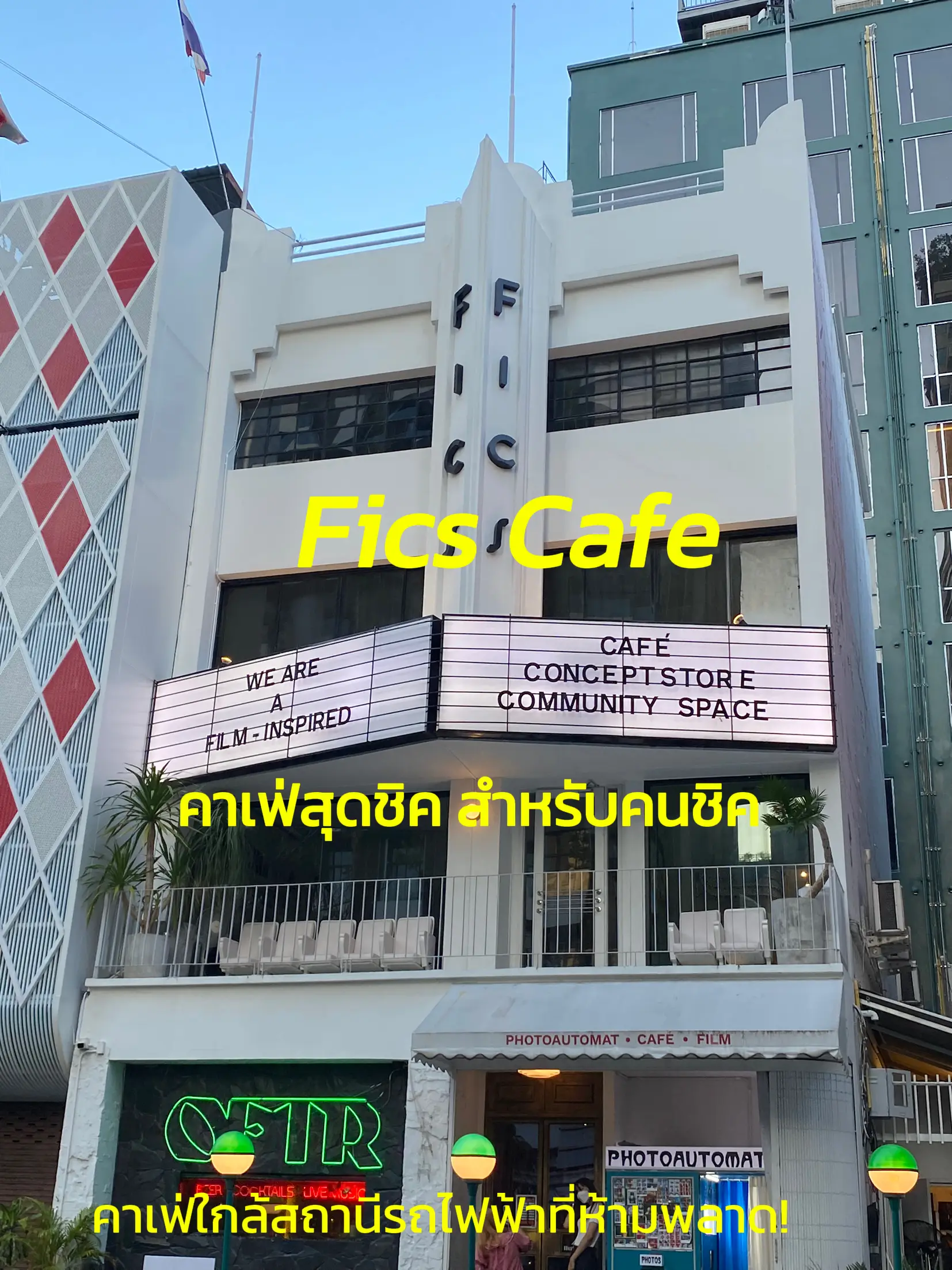 Fics Cafe In Bangkok Is A Must-Visit For Film Lovers