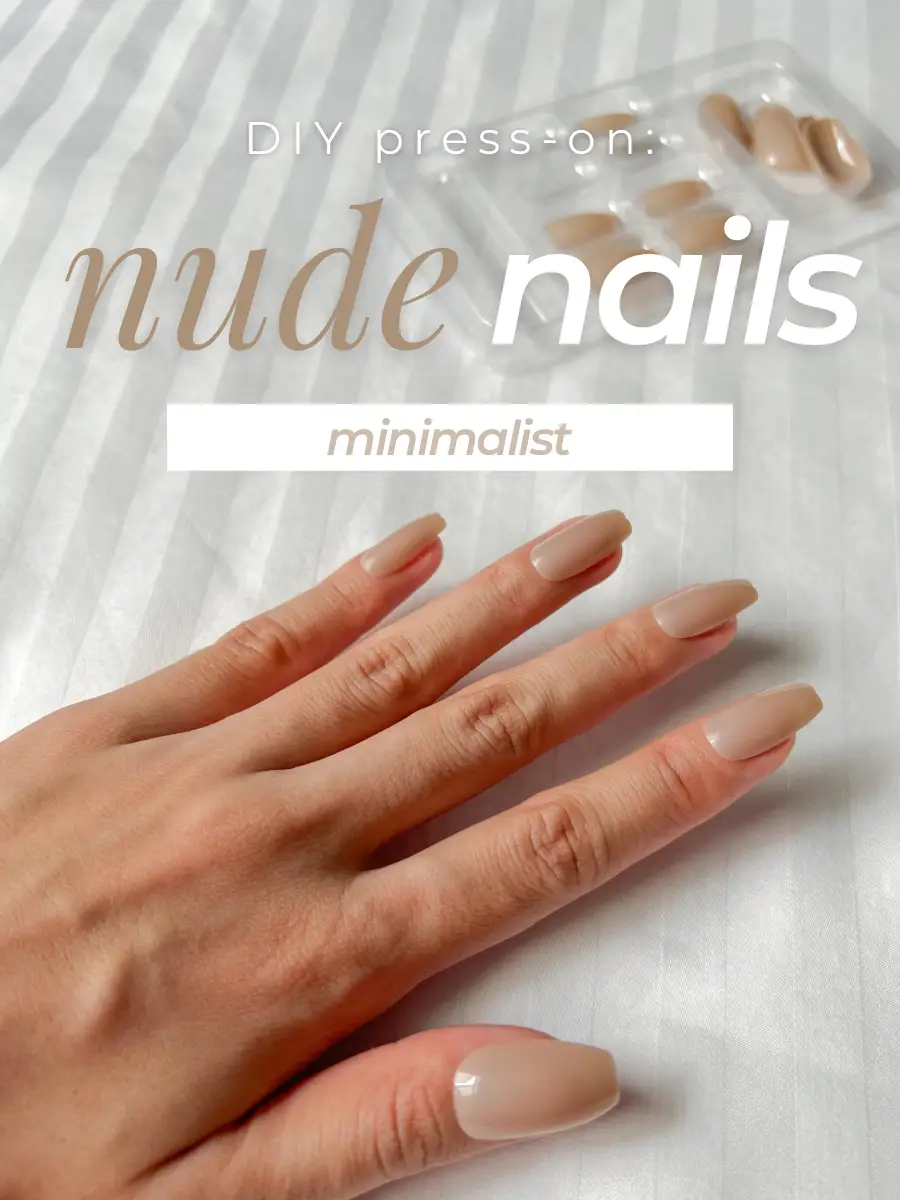 Fake Nails: Nude Minimalist Nail Inspo 💅🏼 | Galeri disiarkan oleh Hana  Aisya | Lemon8