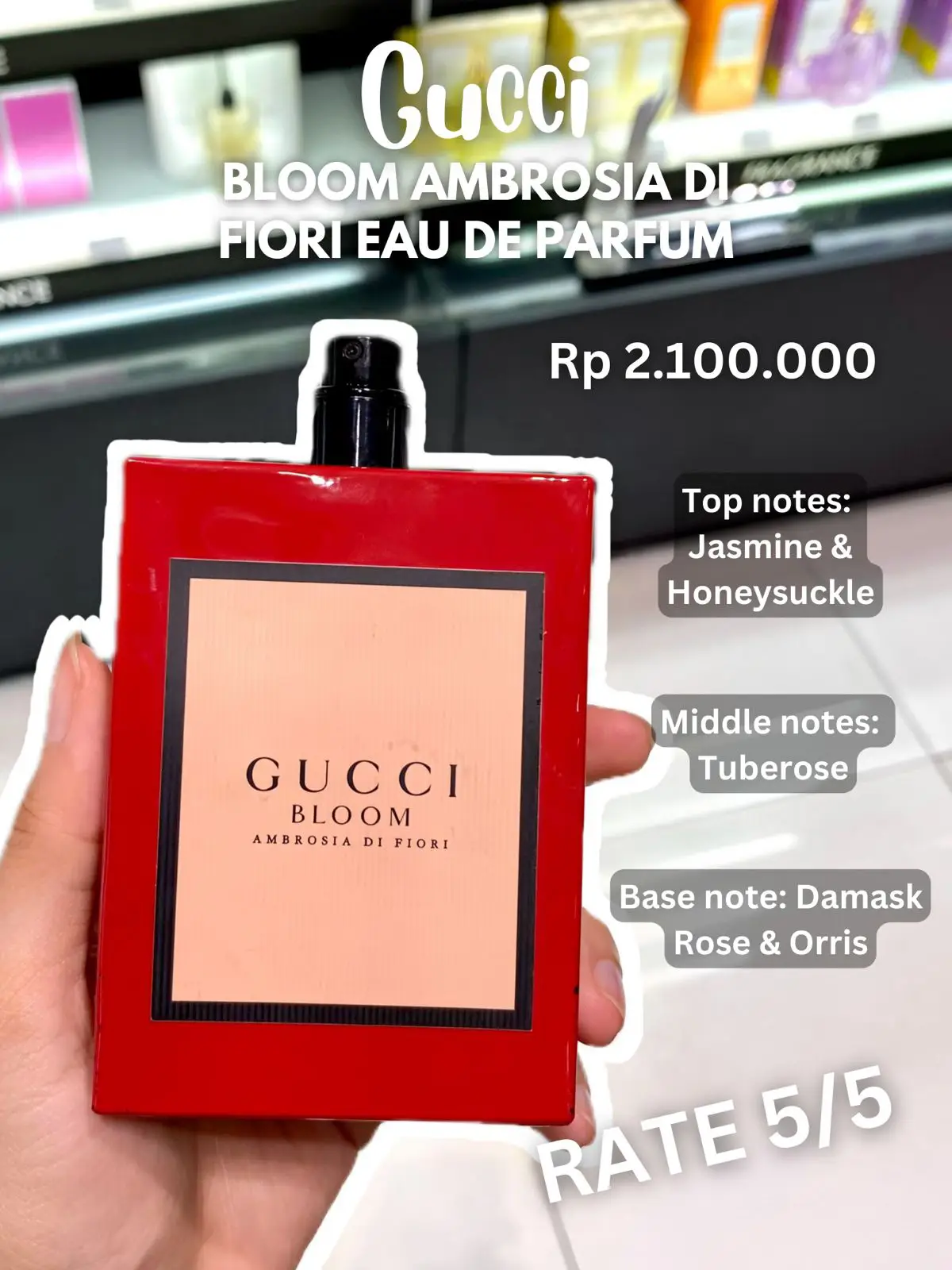 Gucci bloom top notes hot sale