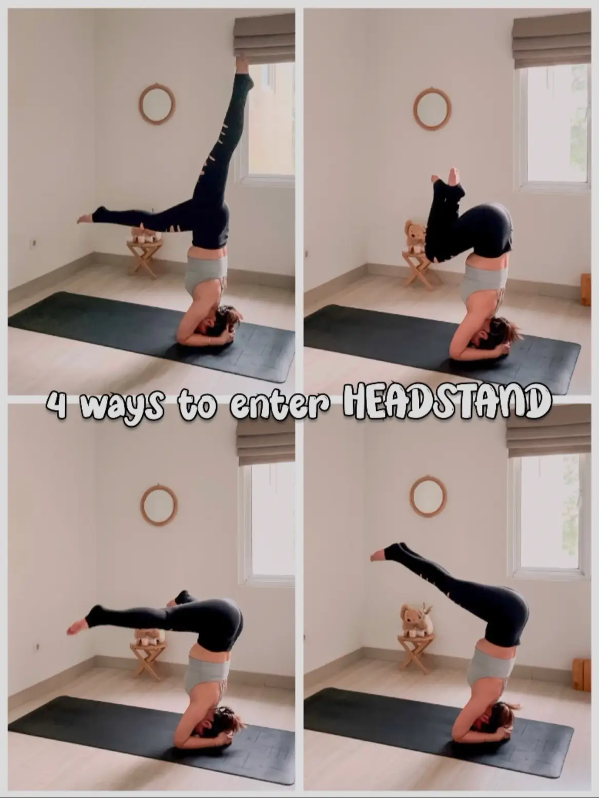 4 Cara untuk Headstand ✨, Video dipublikasikan oleh Ayta