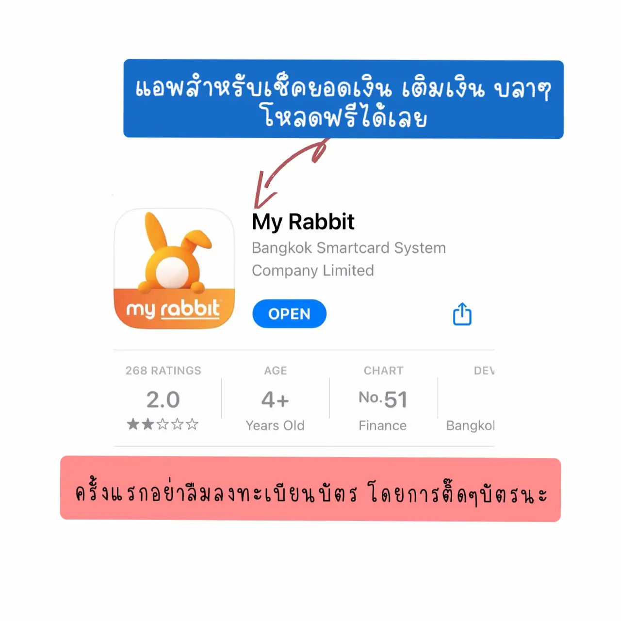 บัตร Rabbit ใช้ได้แค่คน กทม. หรือเปล่า?? | แกลเลอรีที่โพสต์โดย ...