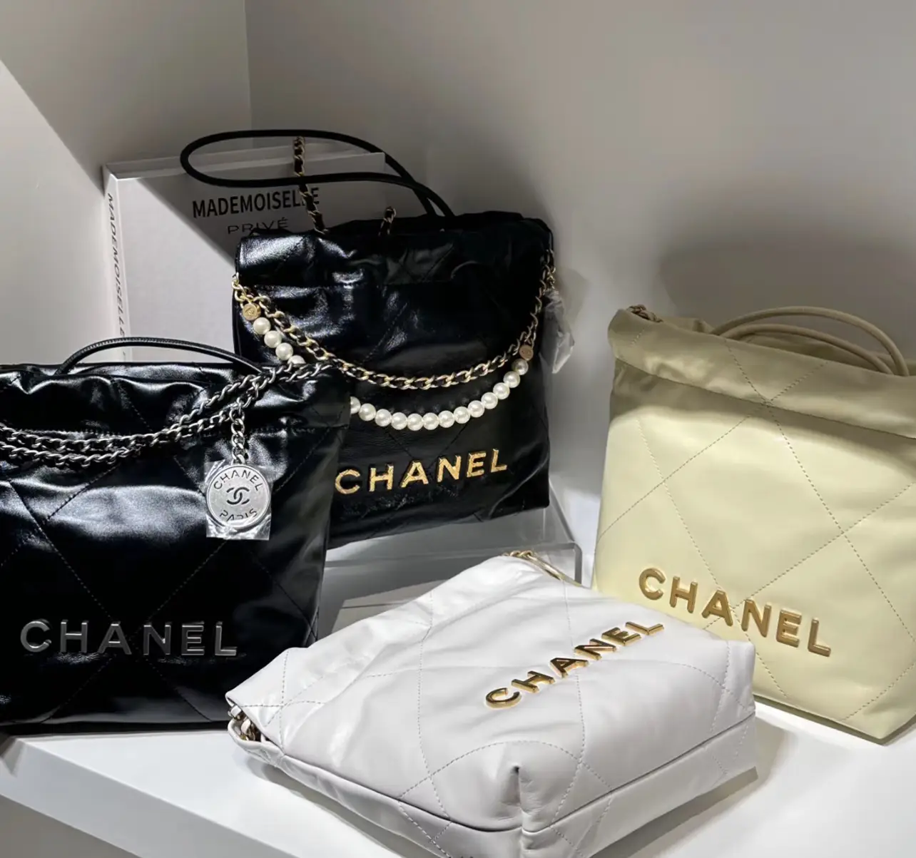 Chanel mesh tote bag - Gem