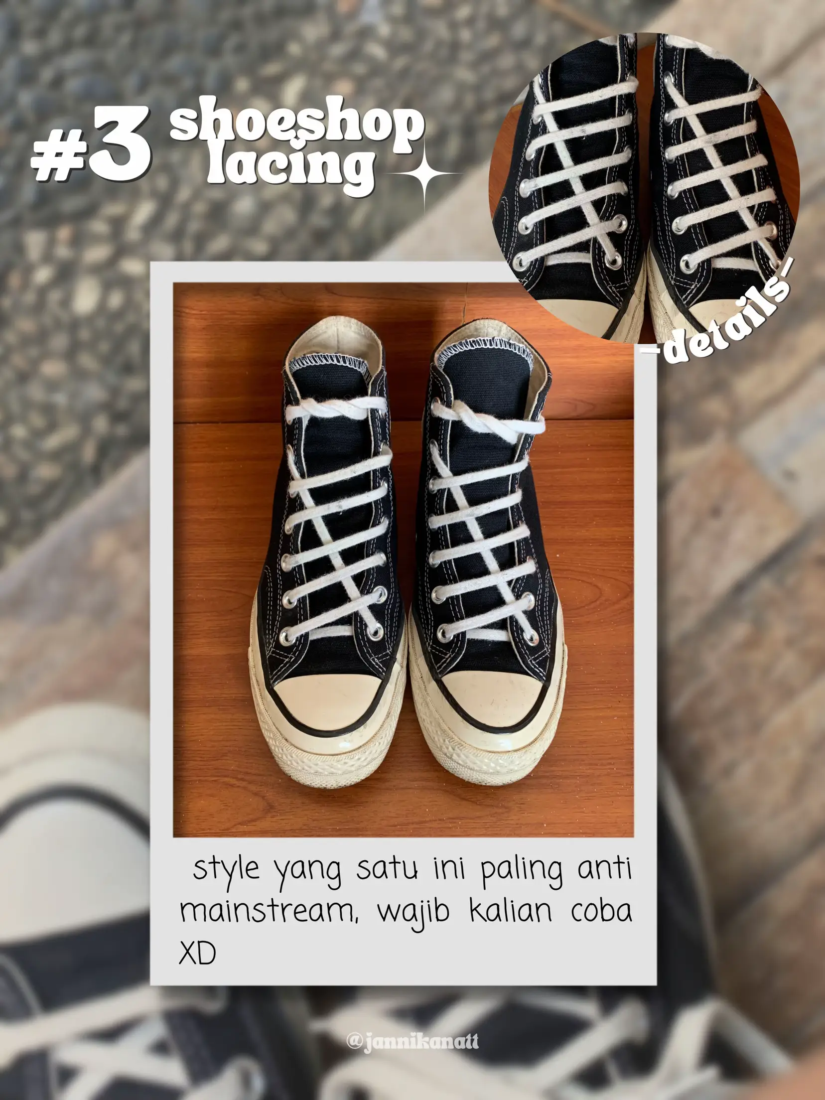 Tali sepatu converse outlet 70s original