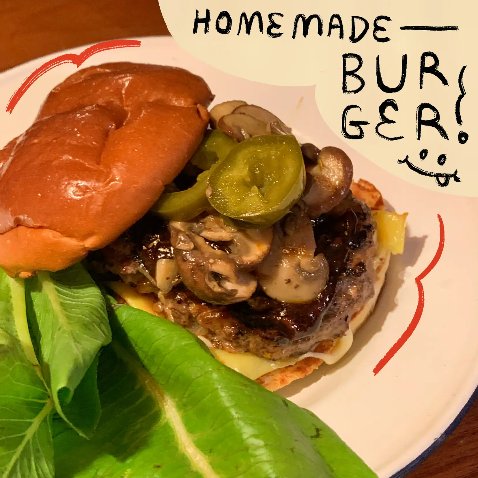 HOMEMADE BEEF BURGER 🍔🥩🍳 ง่ายๆได้ที่บ้านนน ! | แกลเลอรีที่โพสต์โดย ...