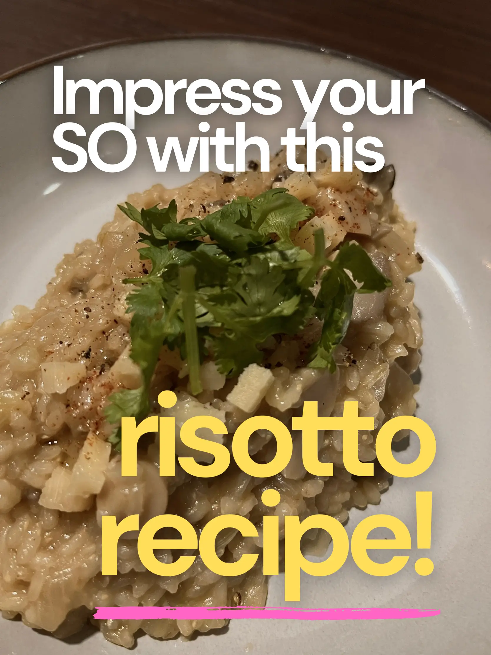 Amazing NO CREAM risotto recipe! 's images
