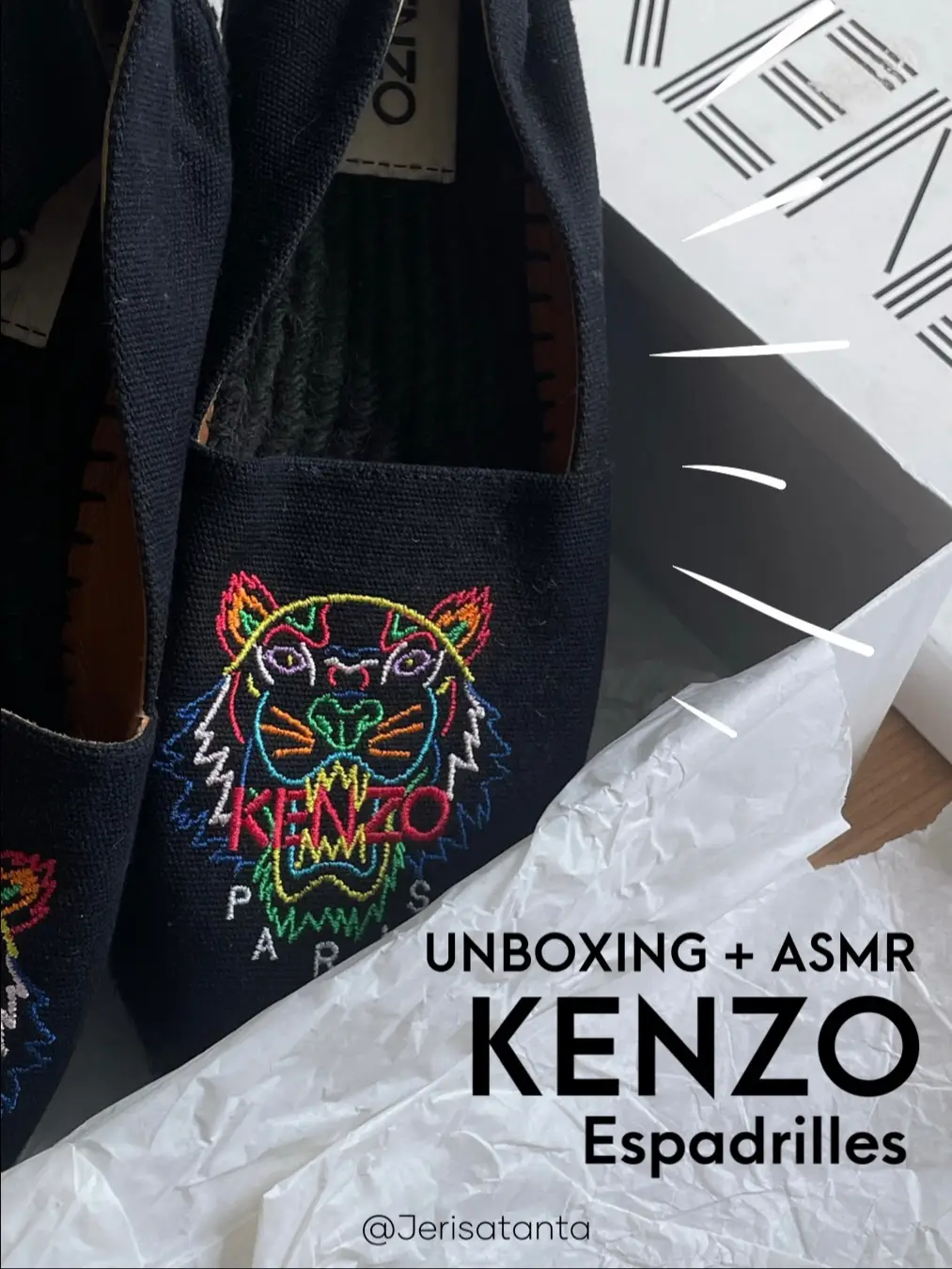 Kenzo shoes unboxing hotsell