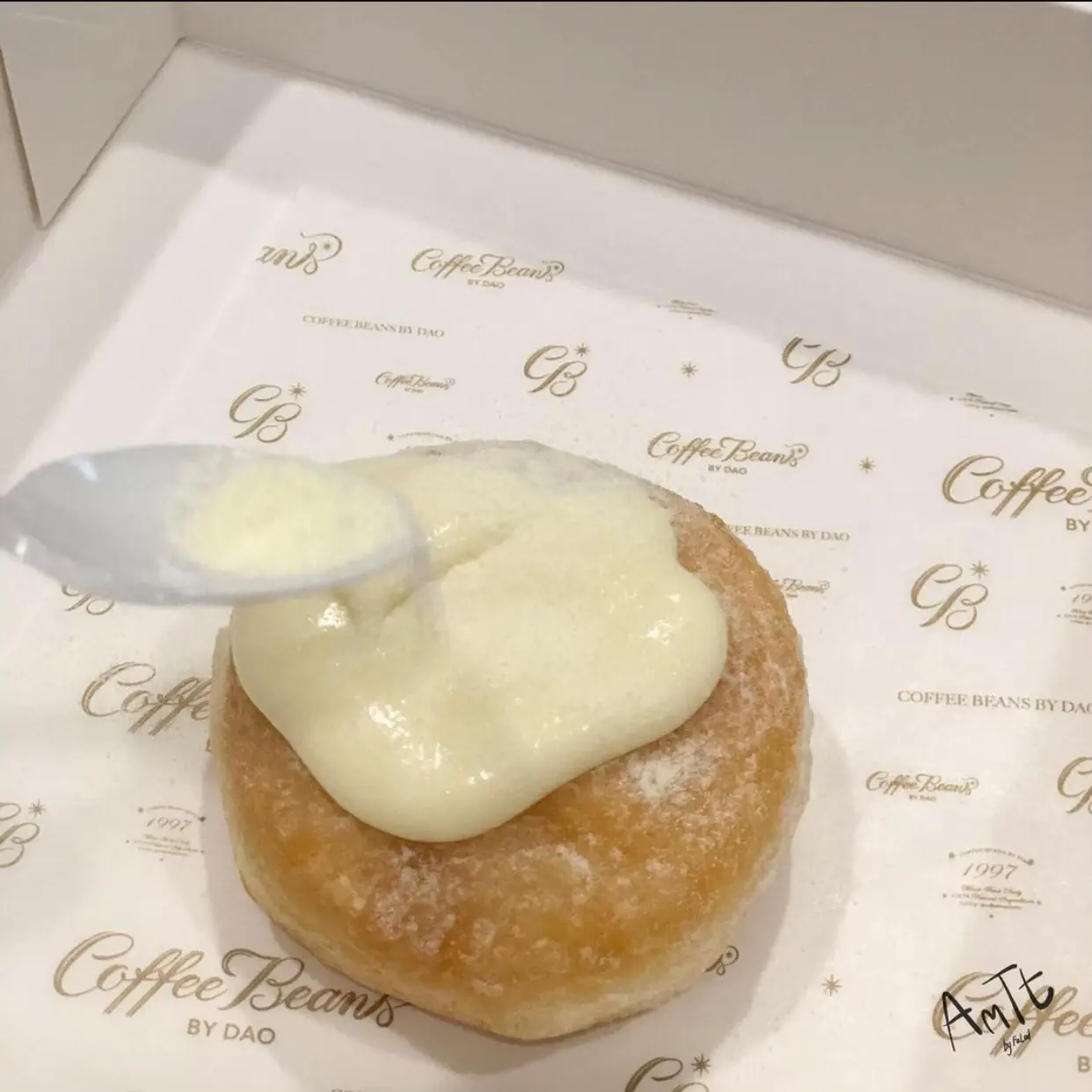 โดนัท Hokkaido Milk Cream Donut 🍩 แกลเลอรีที่โพสต์โดย Faloil Lemon8