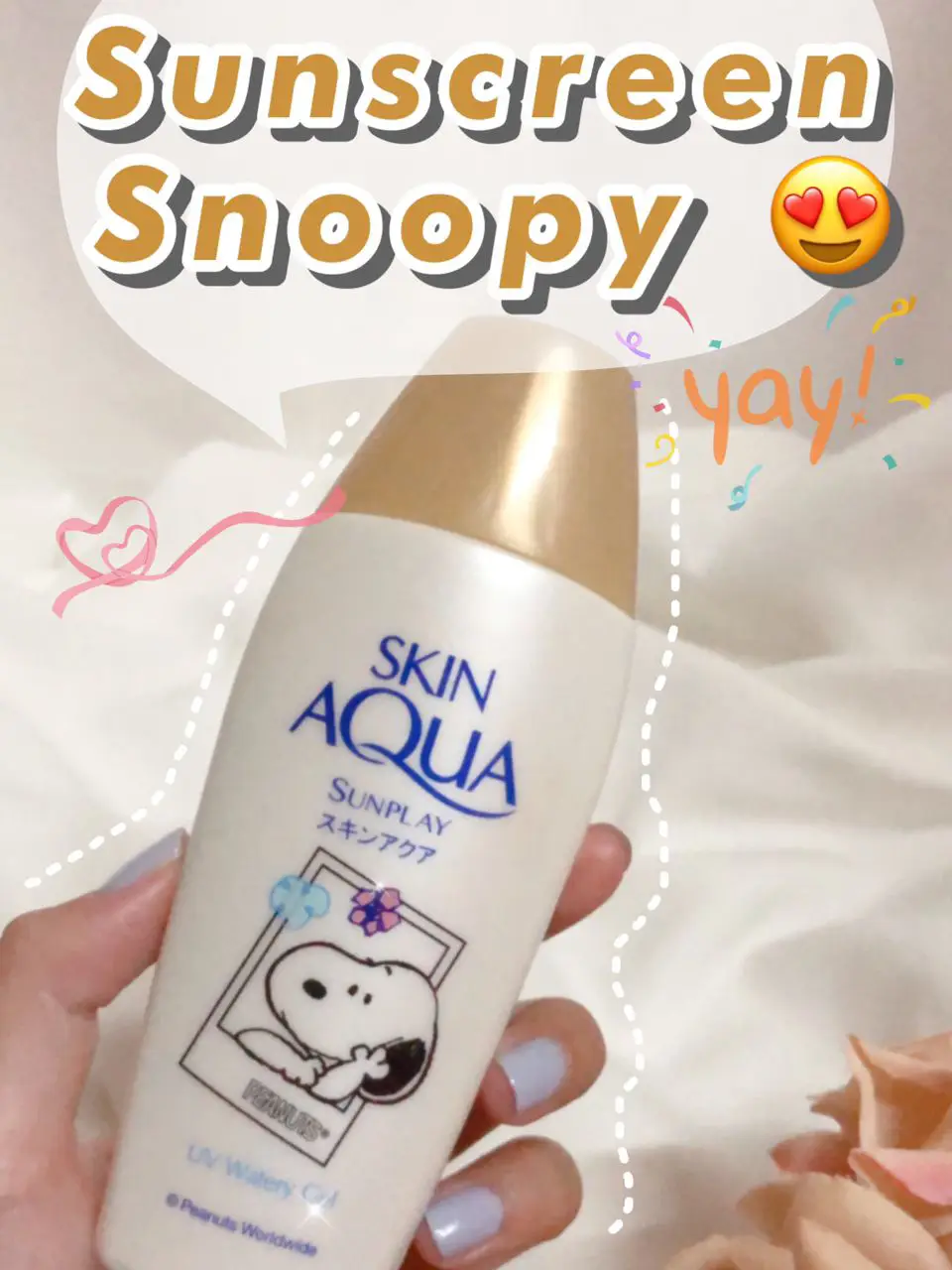 Review Sunscreen Skin Aqua x Snoopy Gallery posted by Elyst