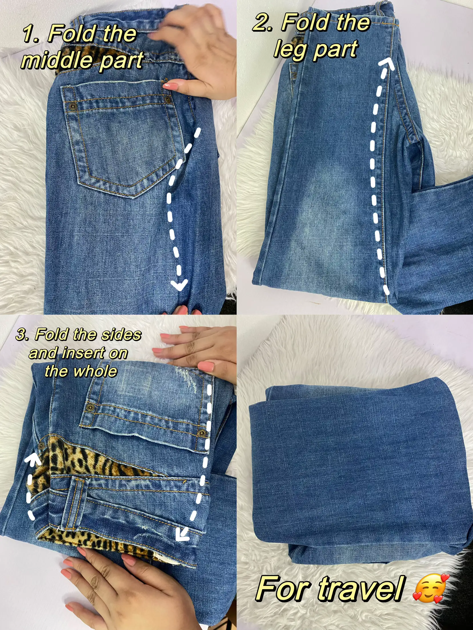 How to Fold Pants and Jeans