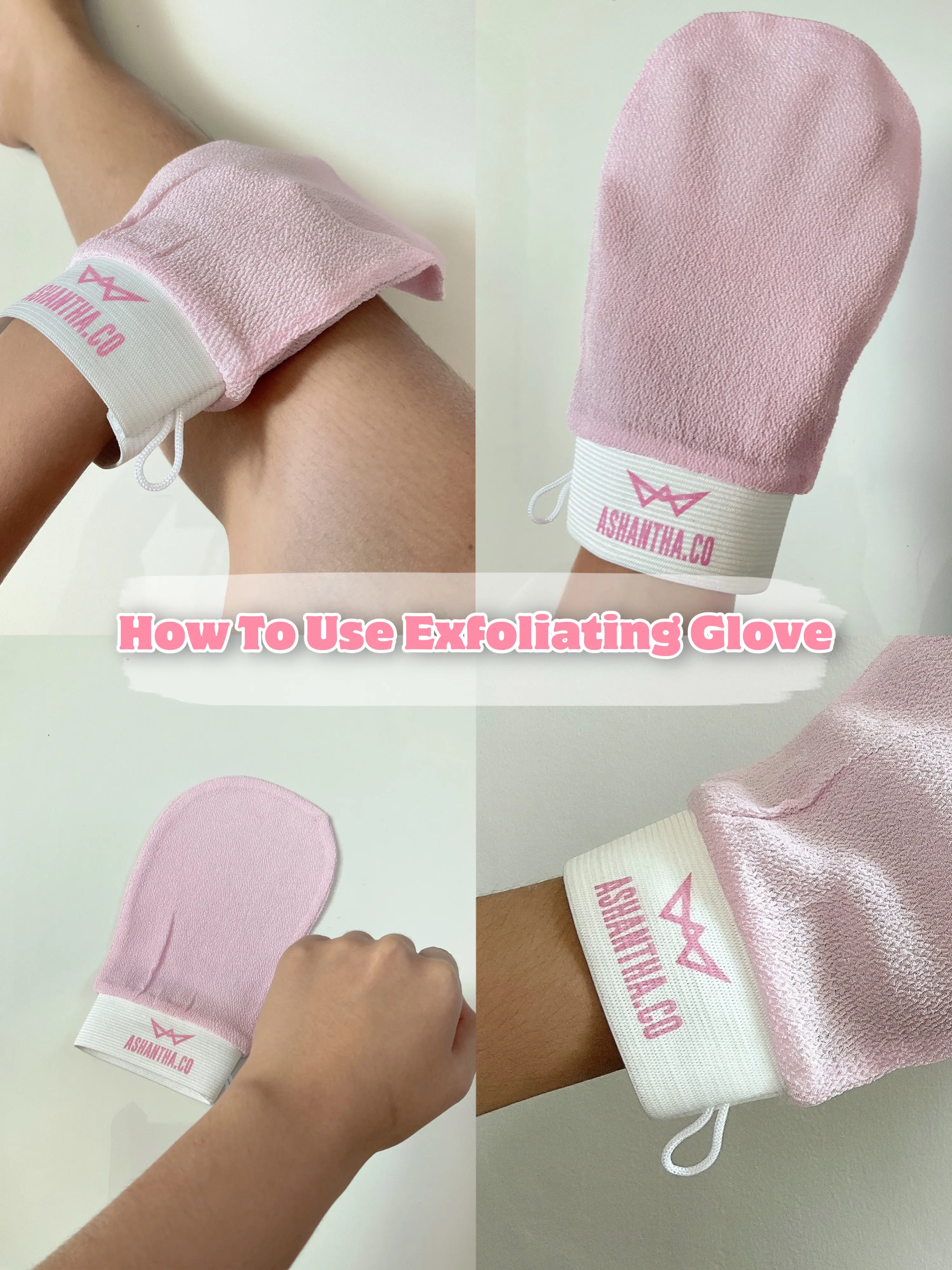 How To Use Exfoliating Glove แกลเลอรีที่โพสต์โดย ashantharosary Lemon8