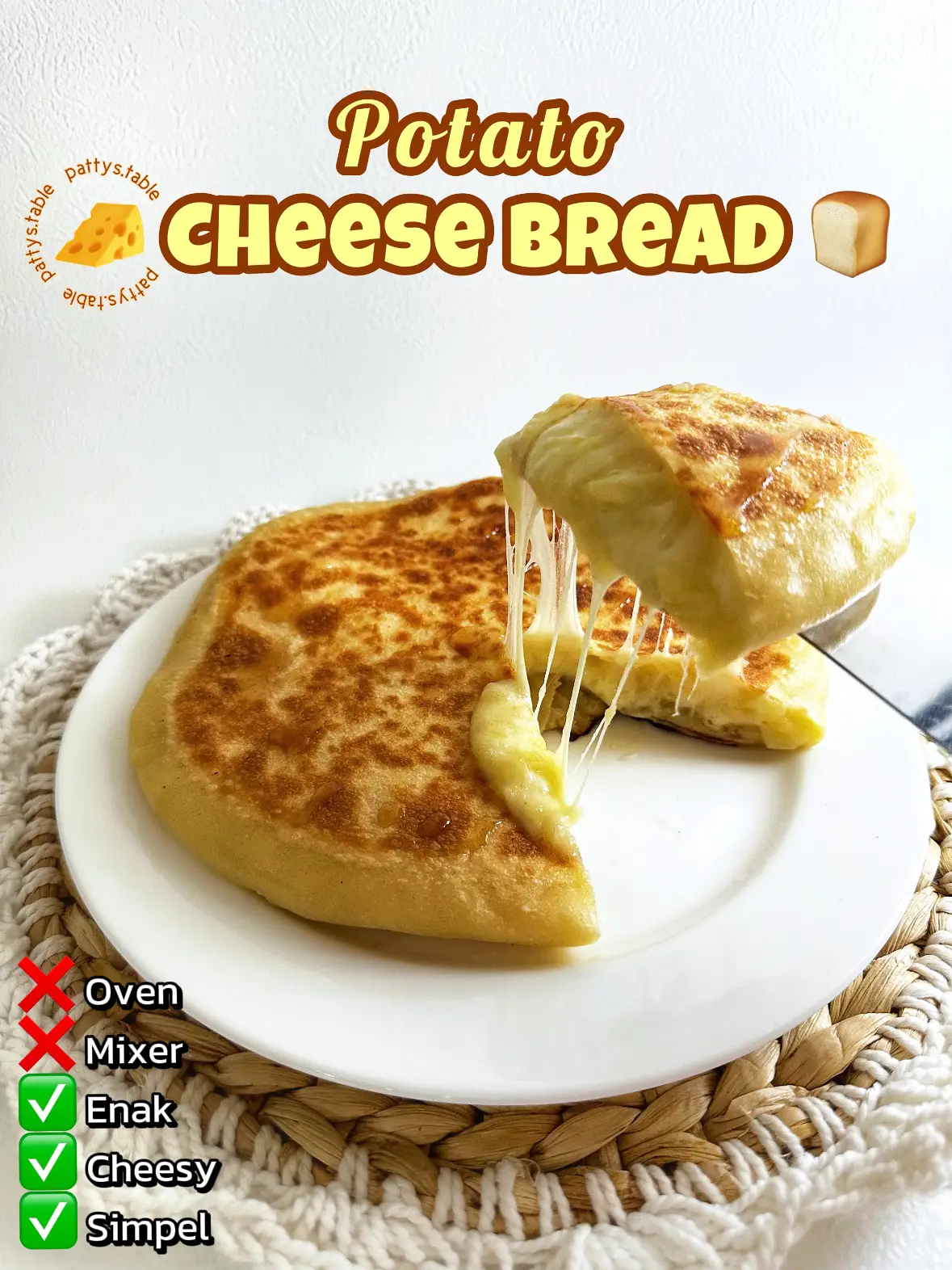 Tutorial Bikin Roti Kentang Keju Melelehhh 🧀🥔🍞 Galeri Diposting Oleh