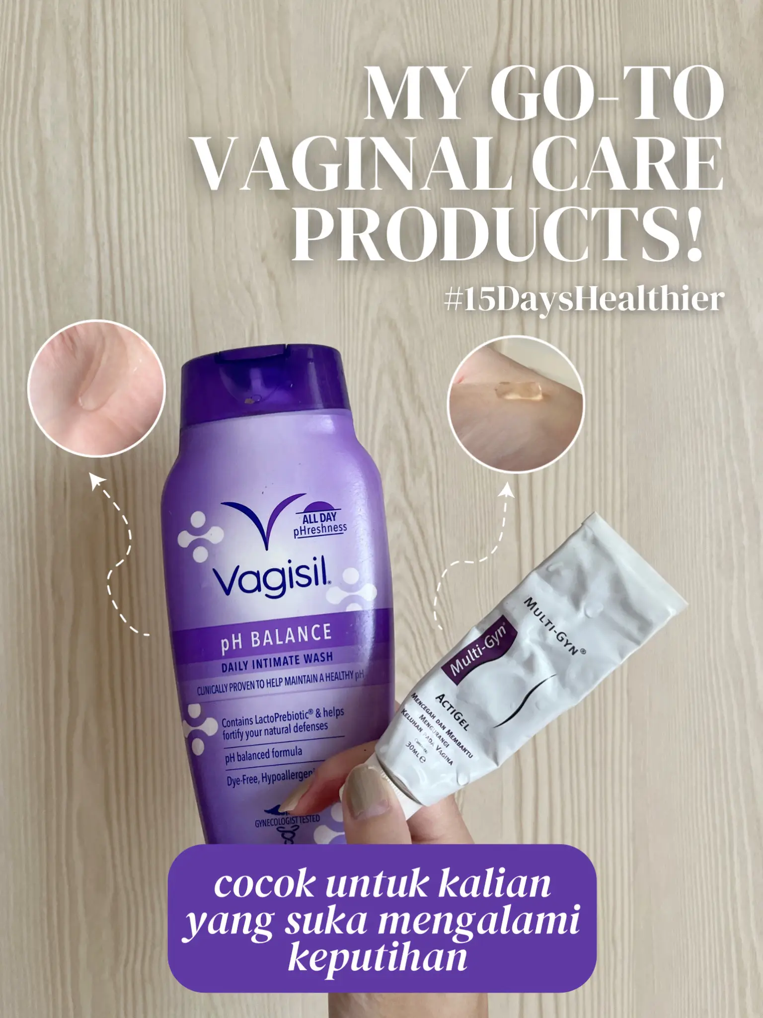 15DaysHealthier My Go to Vaginal Care Products  Gallery posted  