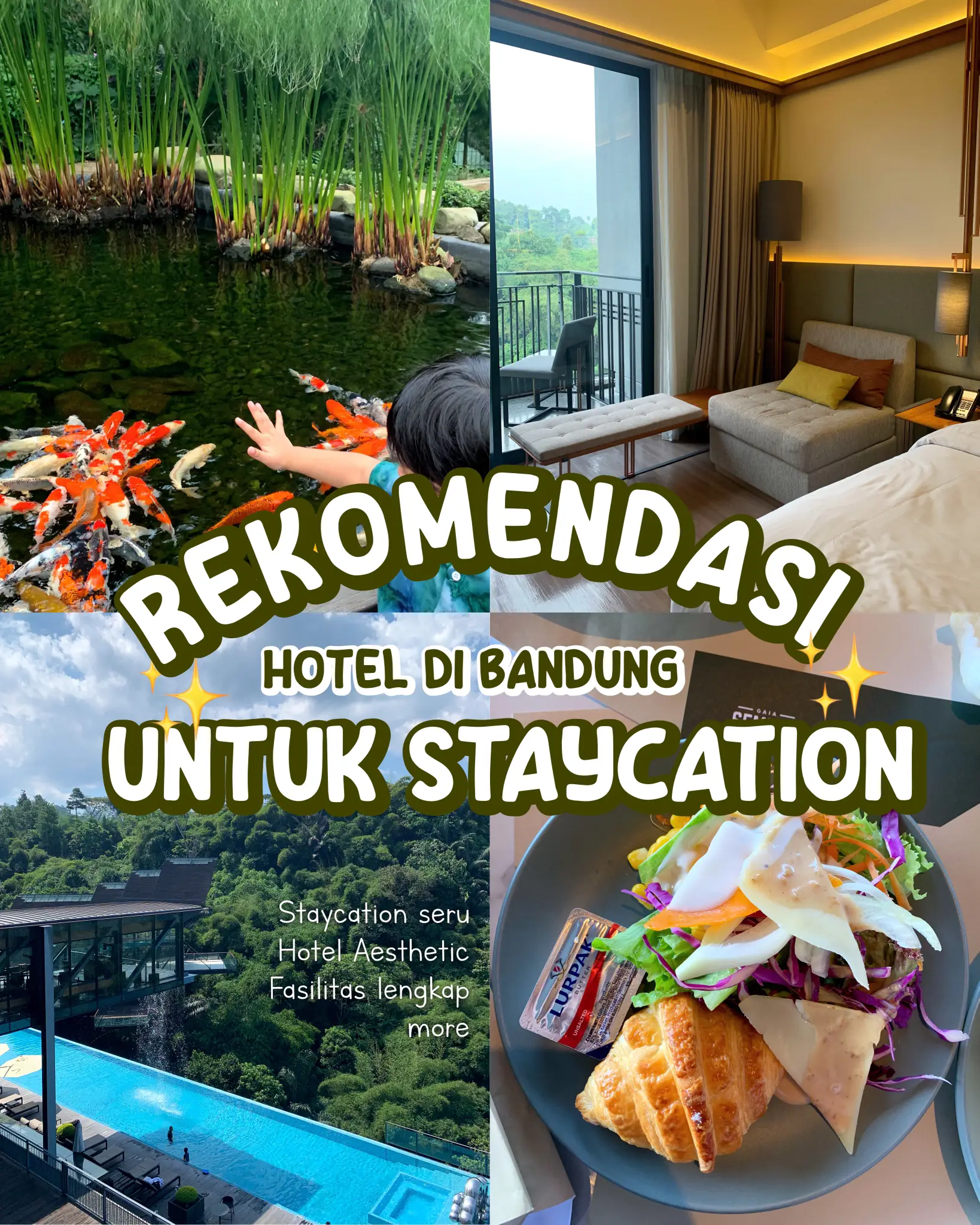 REKOMENDASI HOTEL DI BANDUNG ⛅️🍃 STAYCATION SERU 🥰 | แกลเลอรีที่โพสต์ ...