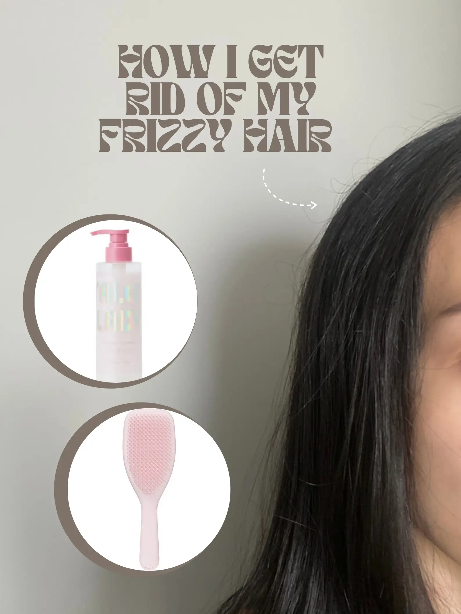 What I do to help tame my natural frizzy hair! 🧏🏻‍♀️ | Gallery posted by  momorie 💭 | Lemon8