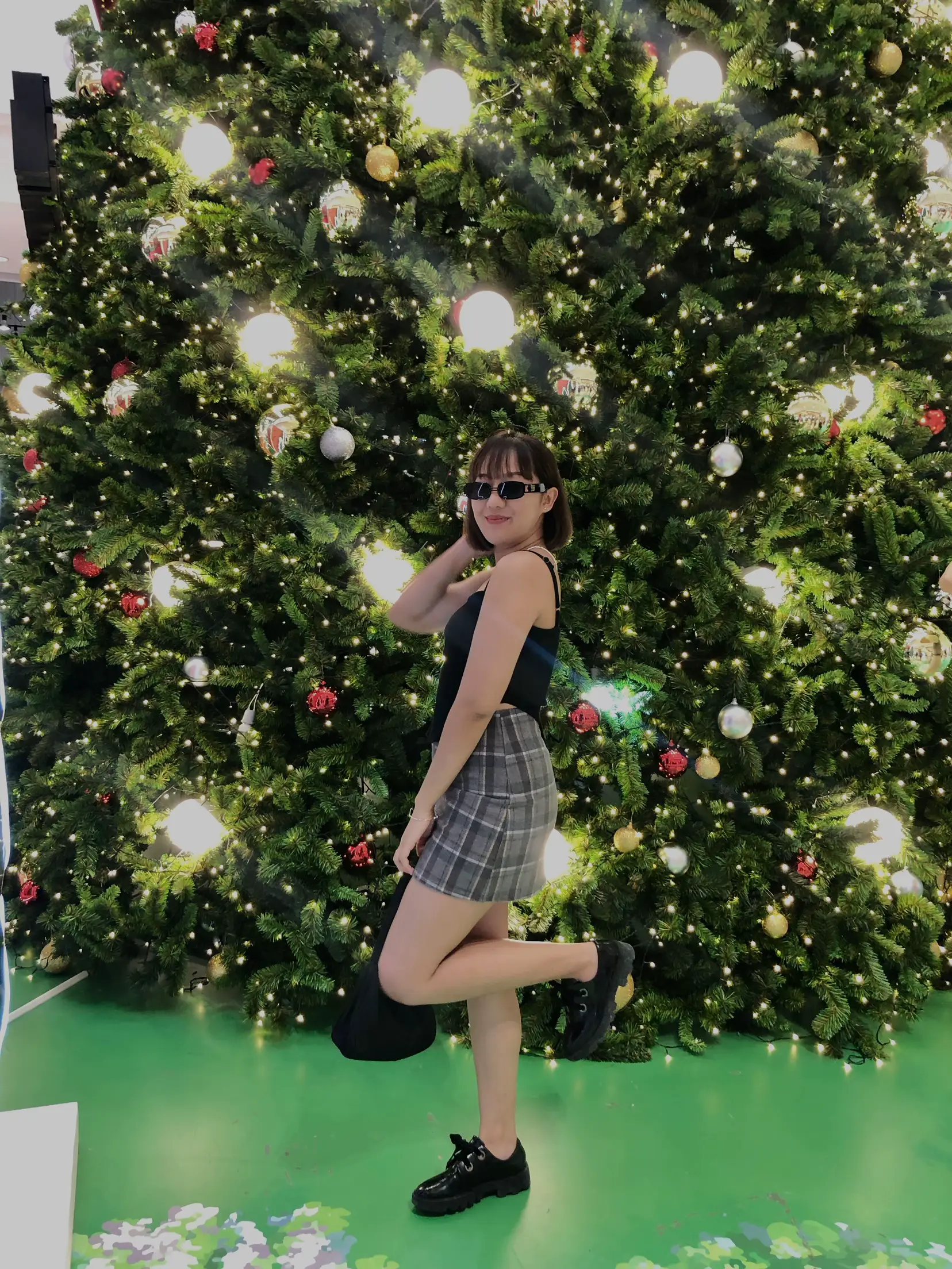 ガラス製ゴールド一眼レフカメラクリスマスオーナメント ガラス製ゴールド一眼レフカメラクリスマスオーナメント