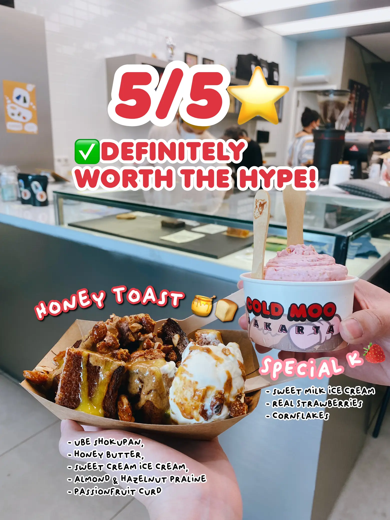 VIRAL ICE CREAM JAKARTA! COLD MOO🐮 WORTH THE HYPE? Galeri diposting