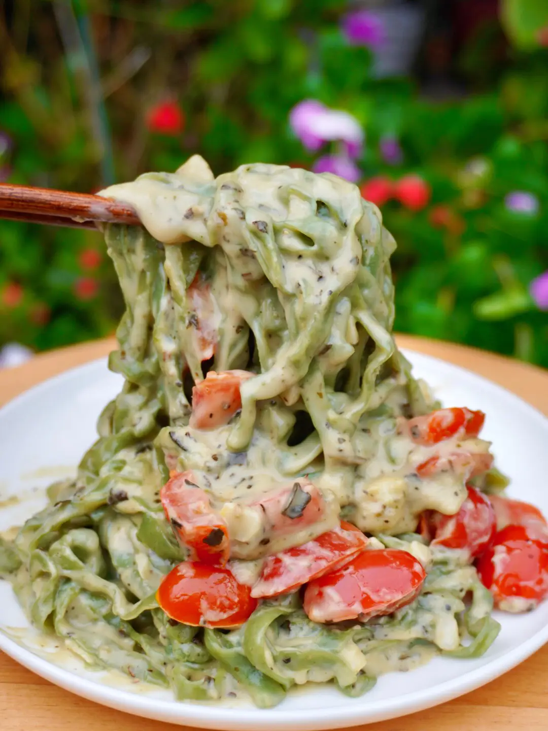 10 min Keto friendly Basil Cream Noodles recipe Gallery