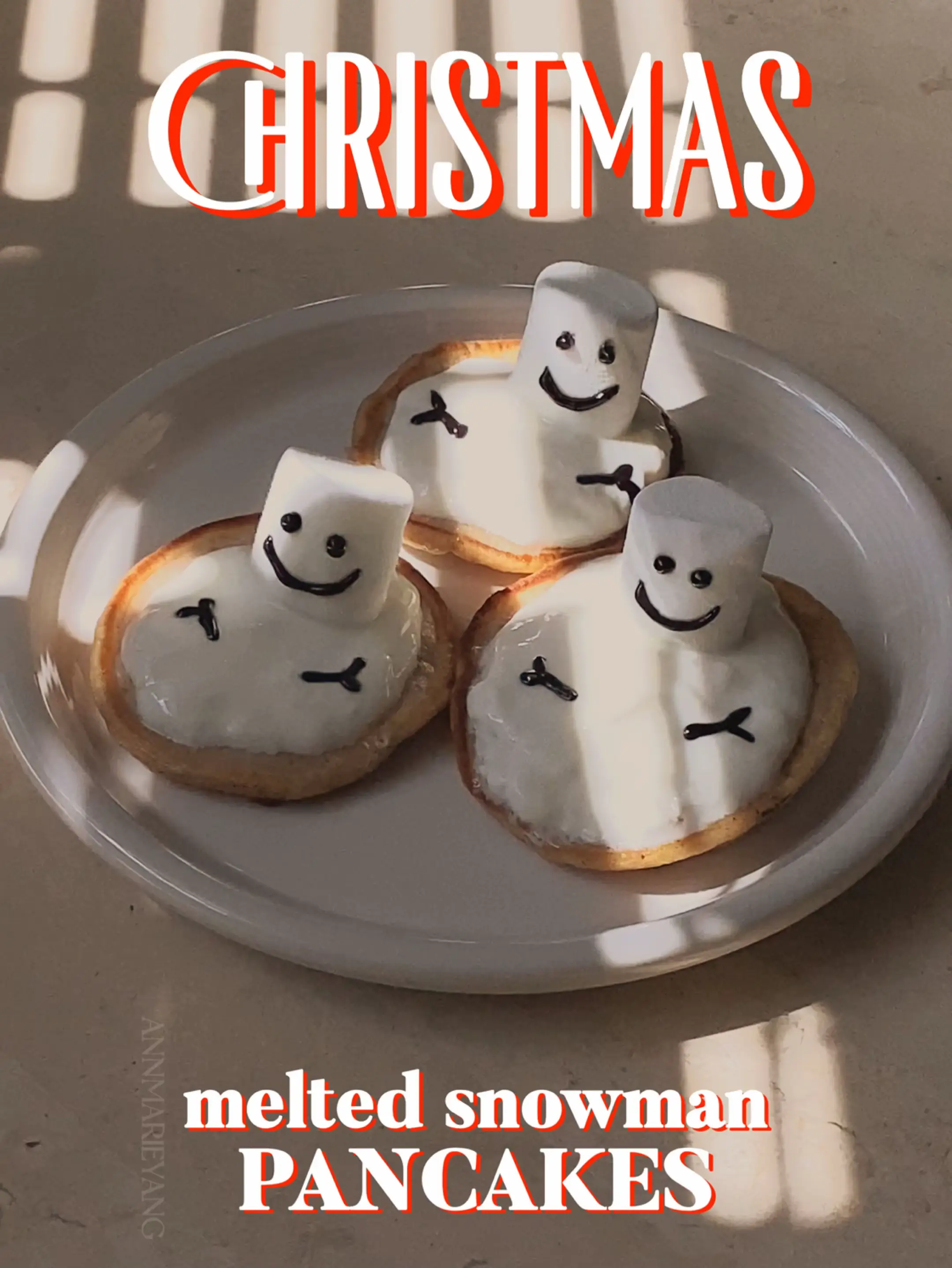 Snowman Pancakes {Quick, Easy + Kids Love Them!}