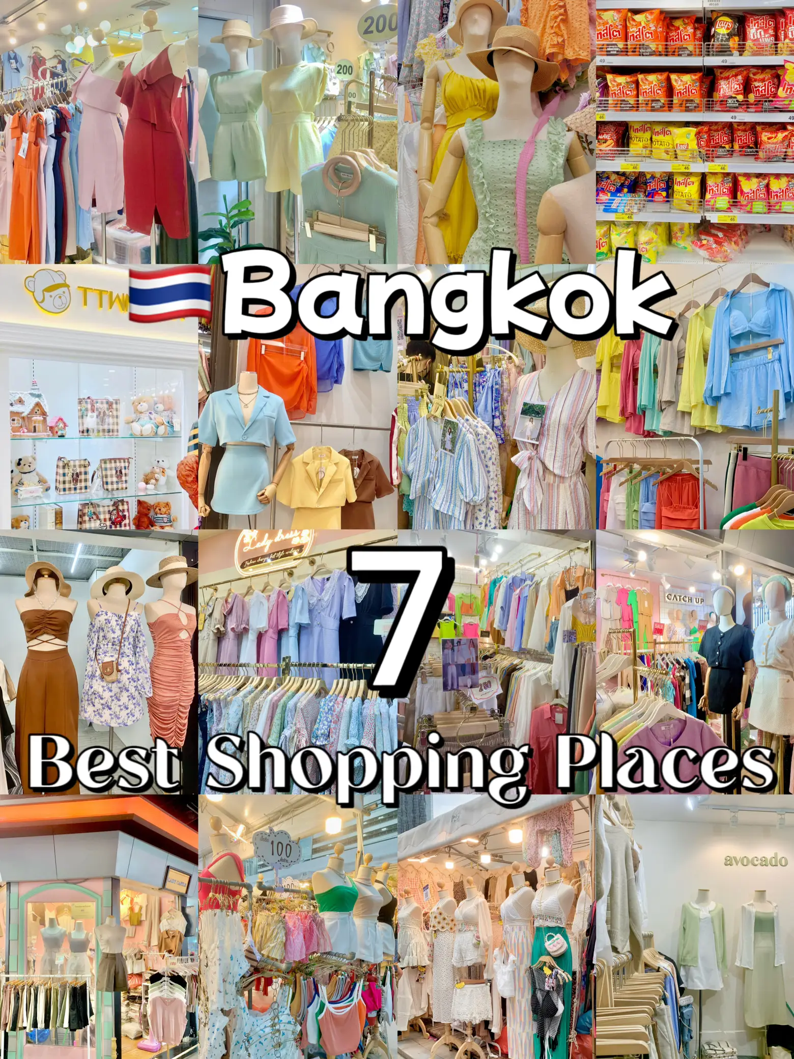 Bangkok shopping: Centralworld x Sabina x Amanda showing you so