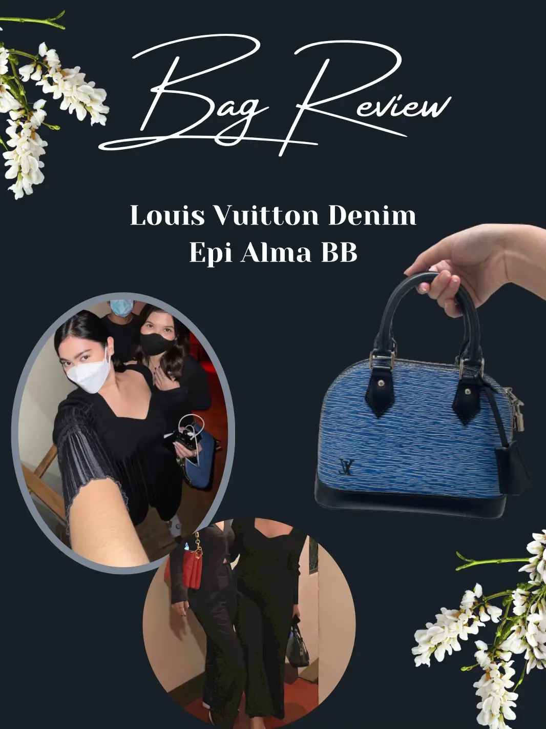 Louis Vuitton Epi Alma BB (Review & What Fits!) 