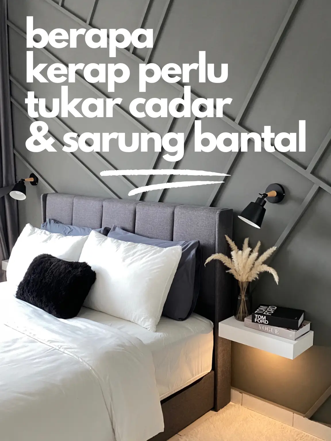 Berapa kerap kena tukar set cadar? 🤔 Galeri disiarkan oleh AD Sweet