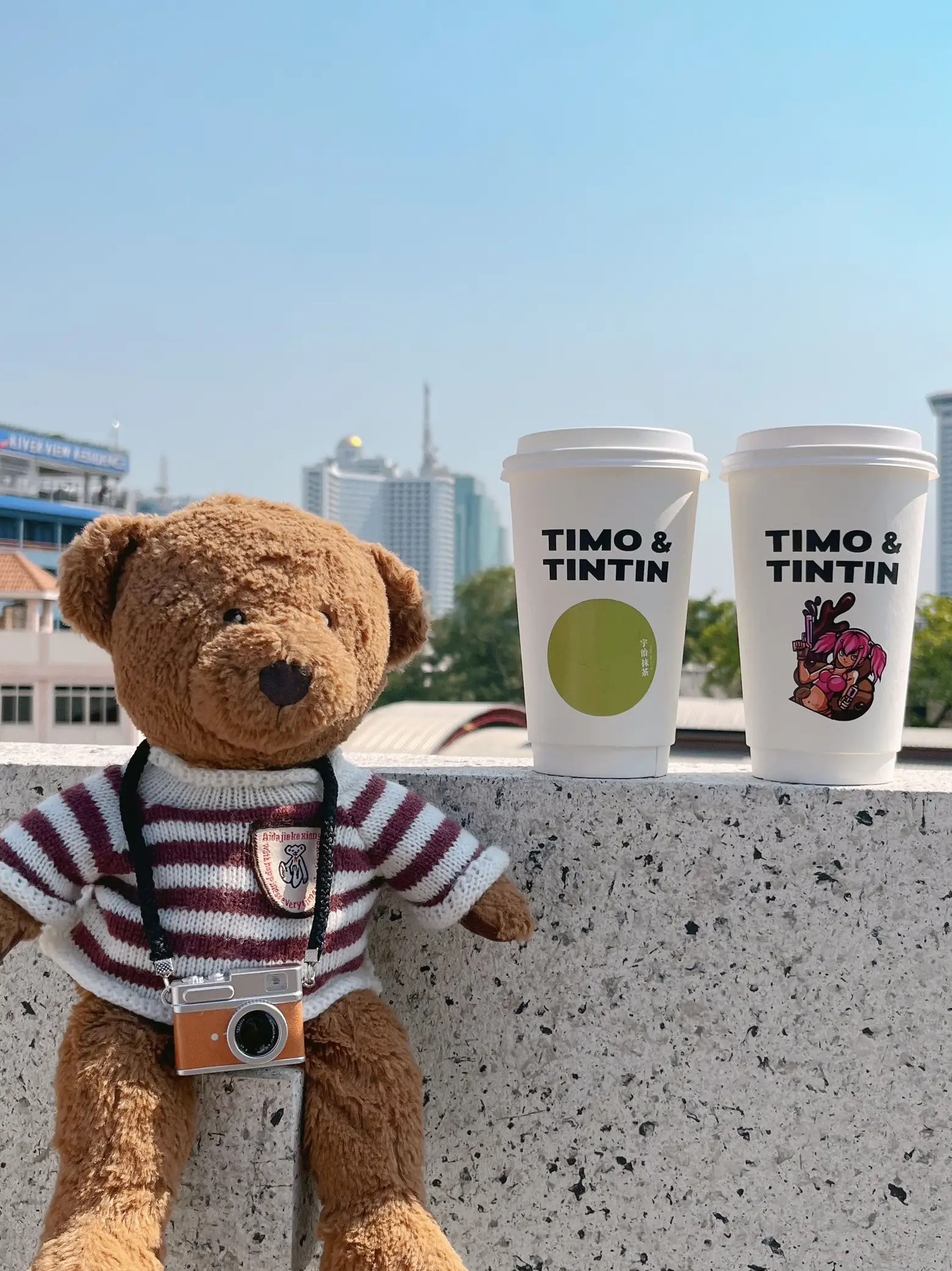 🥤Cute Cafe Little Market District Timo & Tintin | Gallery posted