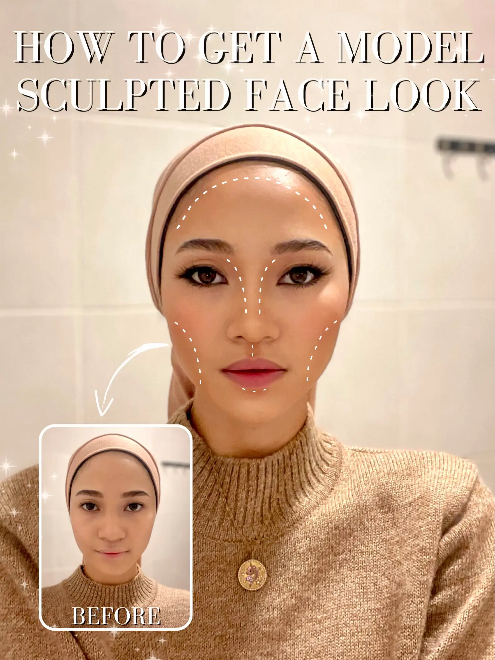 20 idea Contouring Square Face Before and After teratas pada tahun