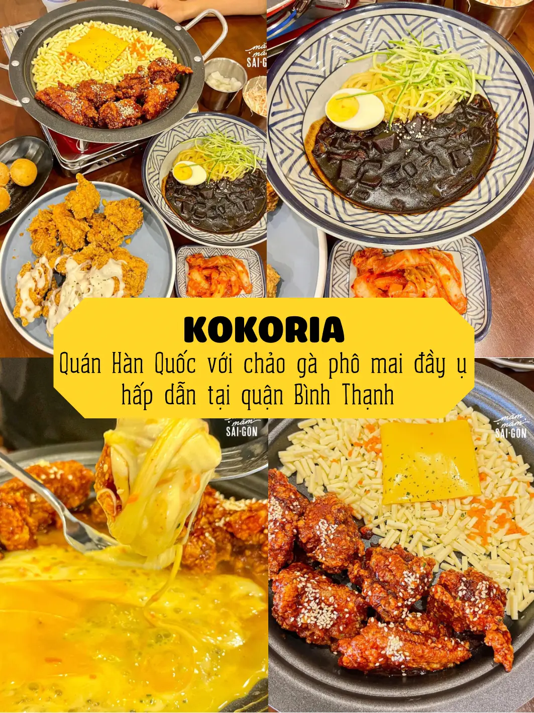 KOKORIA - QUÁN HÀN VỚI CHẢO GÀ PHÔ MAI BÉO NGẬY | Video do YAN Foods ...