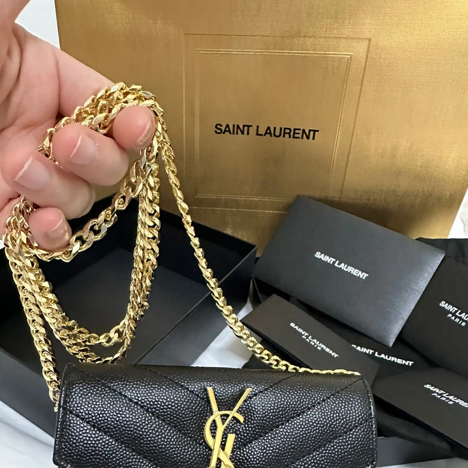 Ysl best sale bag straps