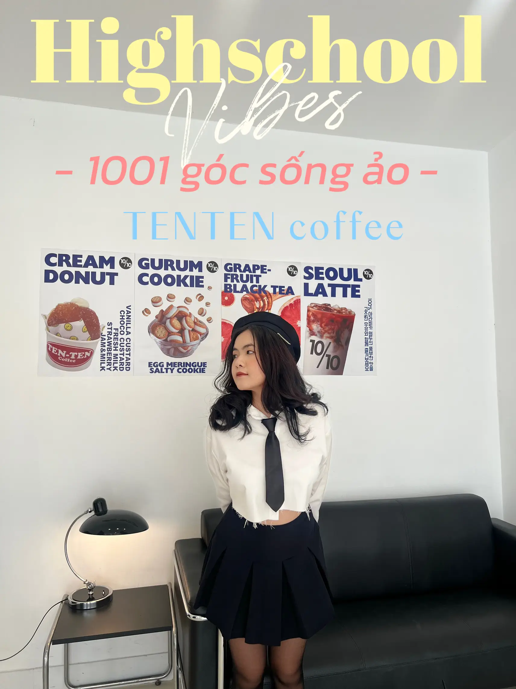 Quán Coffee style HIGHSCHOOL Bộ sưu tập do Đi dạo Sài Gòn đăng Lemon8