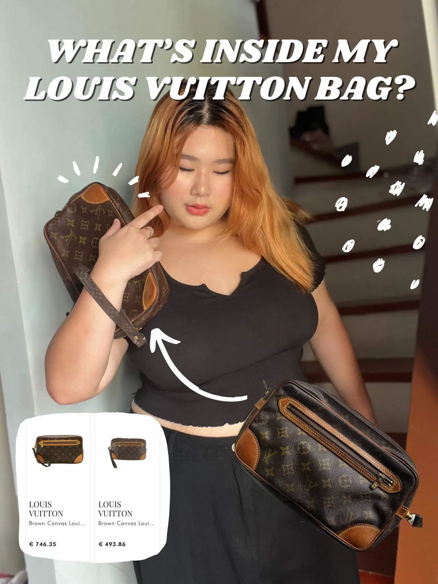 LOUIS VUITTON MM Pouch I'm so obsessed with this handy Trendy