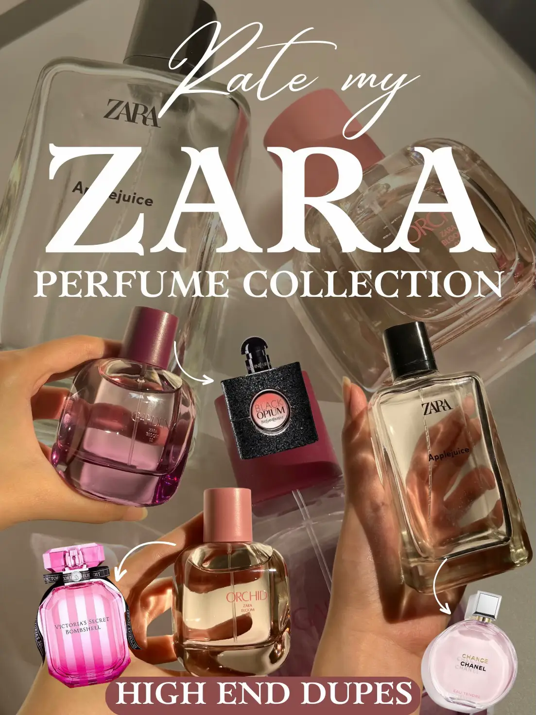 ✨RATE MY ZARA PERFUME COLLECTION + SPILL DUPE💜, Gallery posted by  Charmine🤍