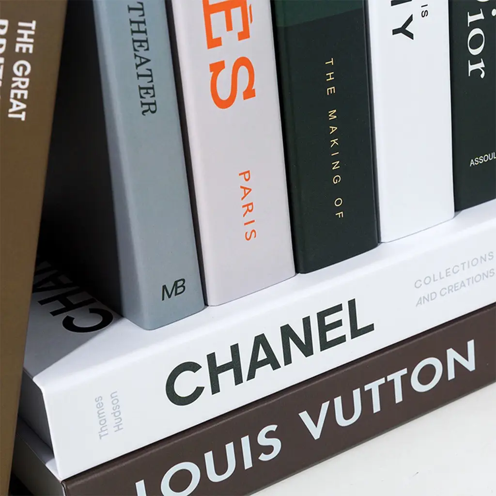 FASHION BOOKS #books  Chanel book decor, Book design, Book decor