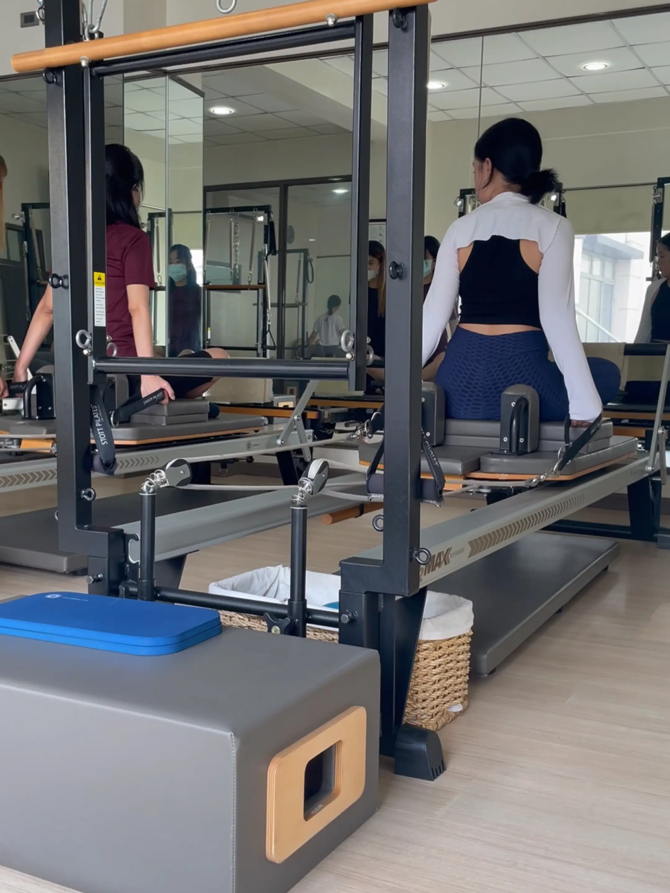 Foldable Pilates Reformer Set P3 for sale【how much】At home folding pilates -Cunruope®
